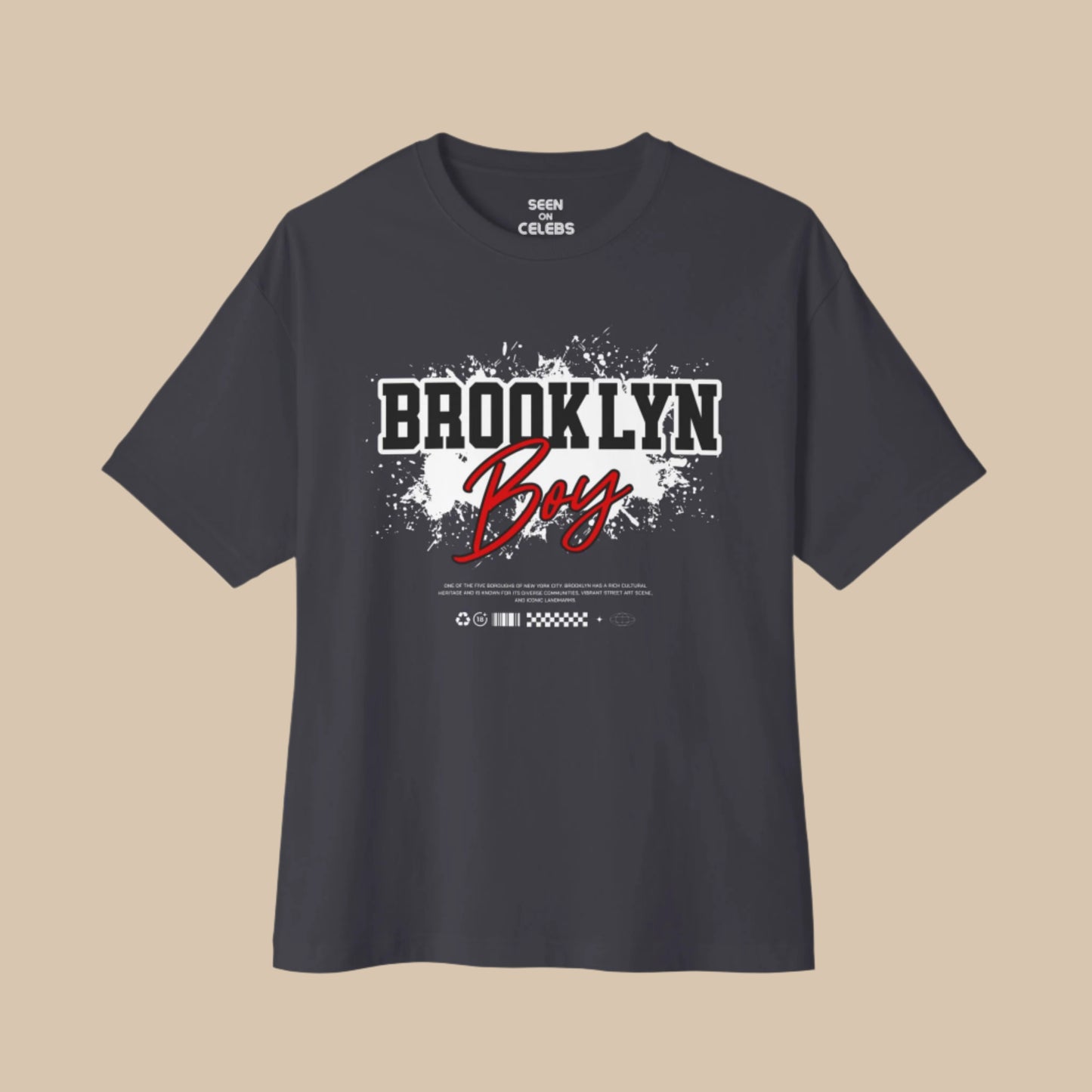 Brooklyn Boy New York City T-shirt | NYC Boroughs Hip Hop Rap Culture Tees | 2 Colors - seen on celebs