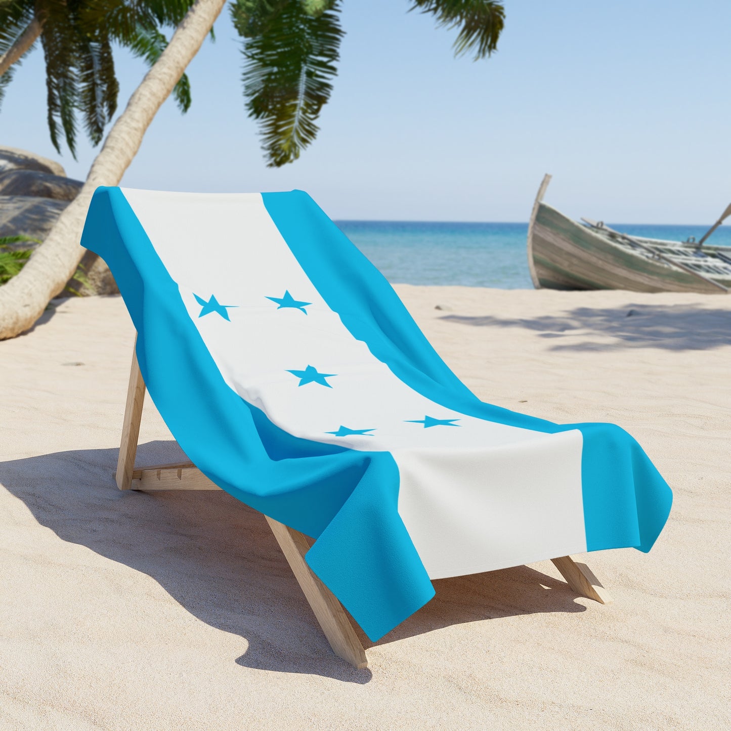Honduras Flag Beach Towel | Quality & Long Lasting - 2 Sizes | Honduran Pride - seen on celebs