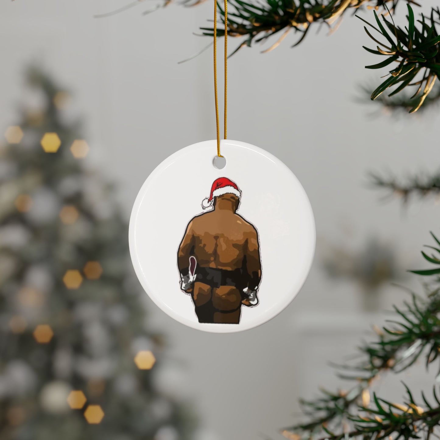 Tyson Ceramic Christmas Tree Ornaments | Mike Paul Boxing (1pc or 5pcs) - seen on celebs
