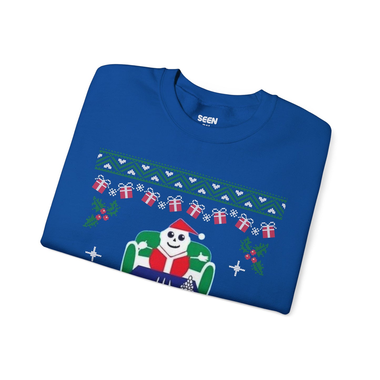Banned Let It Snow Santa Mart Ugly Christmas Sweatshirt | Funny Viral Sweaters | 4 Colors - seen on celebs