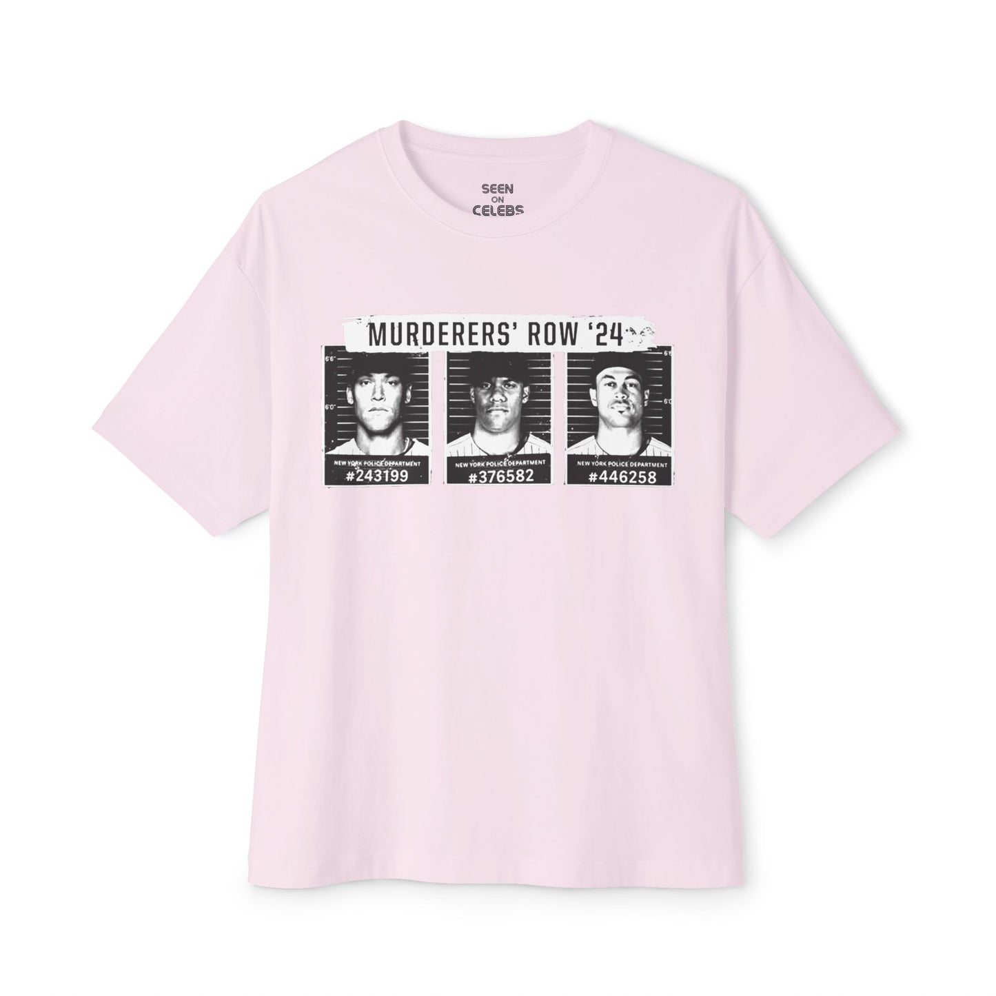 New York Players Murderers Row T-shirt | Aaron Judge, Juan Soto, Giancarlo Stanton World Series - seen on celebs