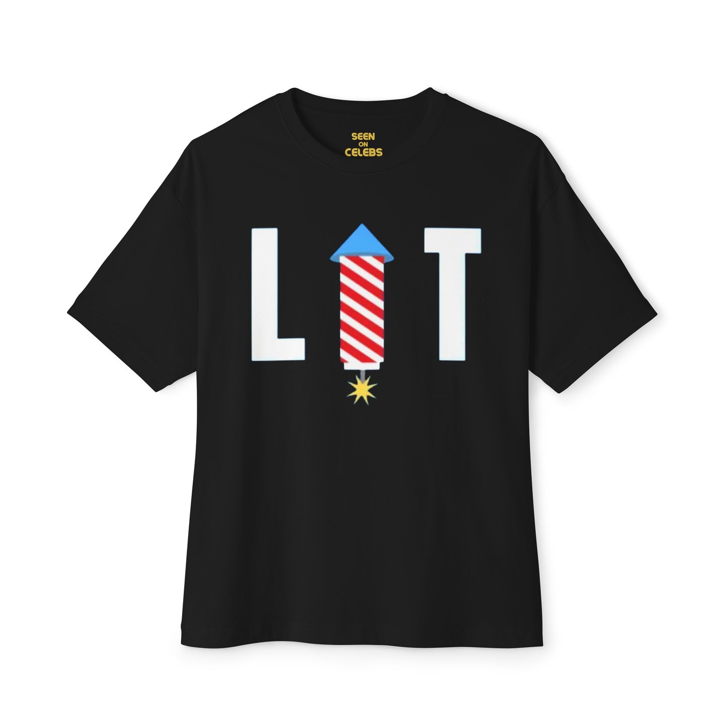 It's Lit, I'm Lit Fireworks T-Shirt l July 4th Independence Day Funny Viral Tee | 4 Colors - seen on celebs