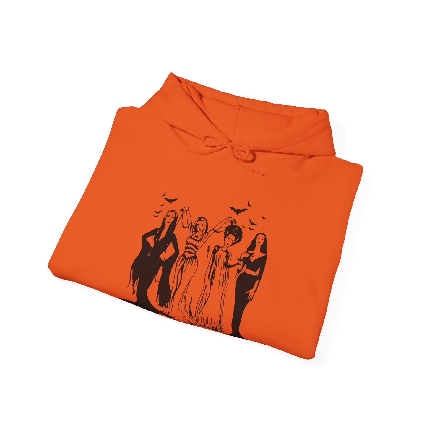 You Can't Sit With Us Witch Lady Friends Sanderson Sisters Hoodie | Halloween Related, Boo Scary Vibes | 4 Colors - Unisex - seen on celebs
