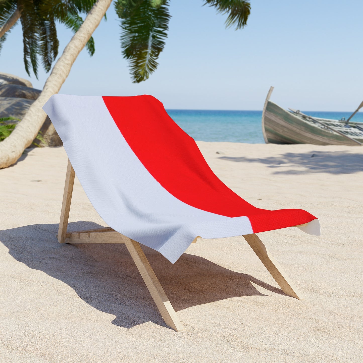 INDONESIA Flag Beach Towel | Quality & Long Lasting - 2 Sizes - seen on celebs