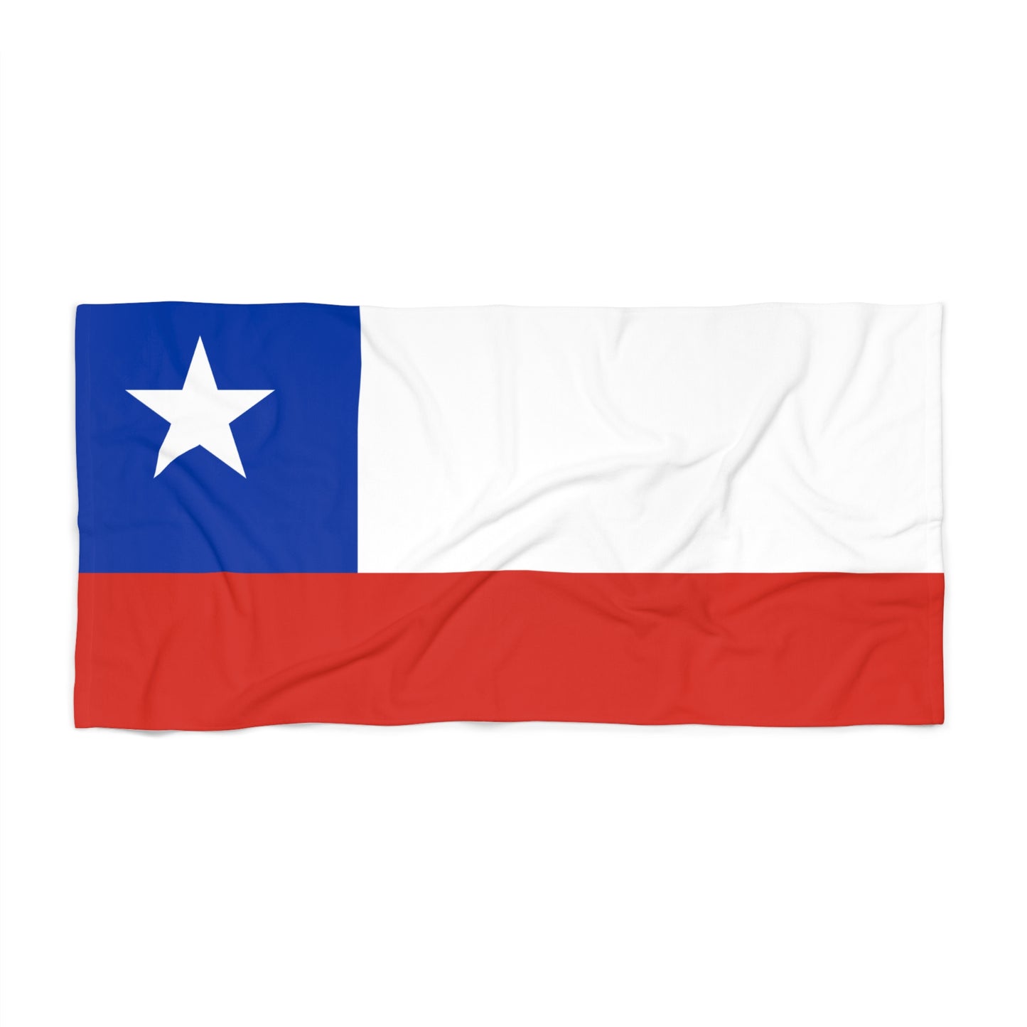 CHILE Flag Beach Towel | Quality & Long Lasting - Larger or Smaller | Chilean Pride - seen on celebs