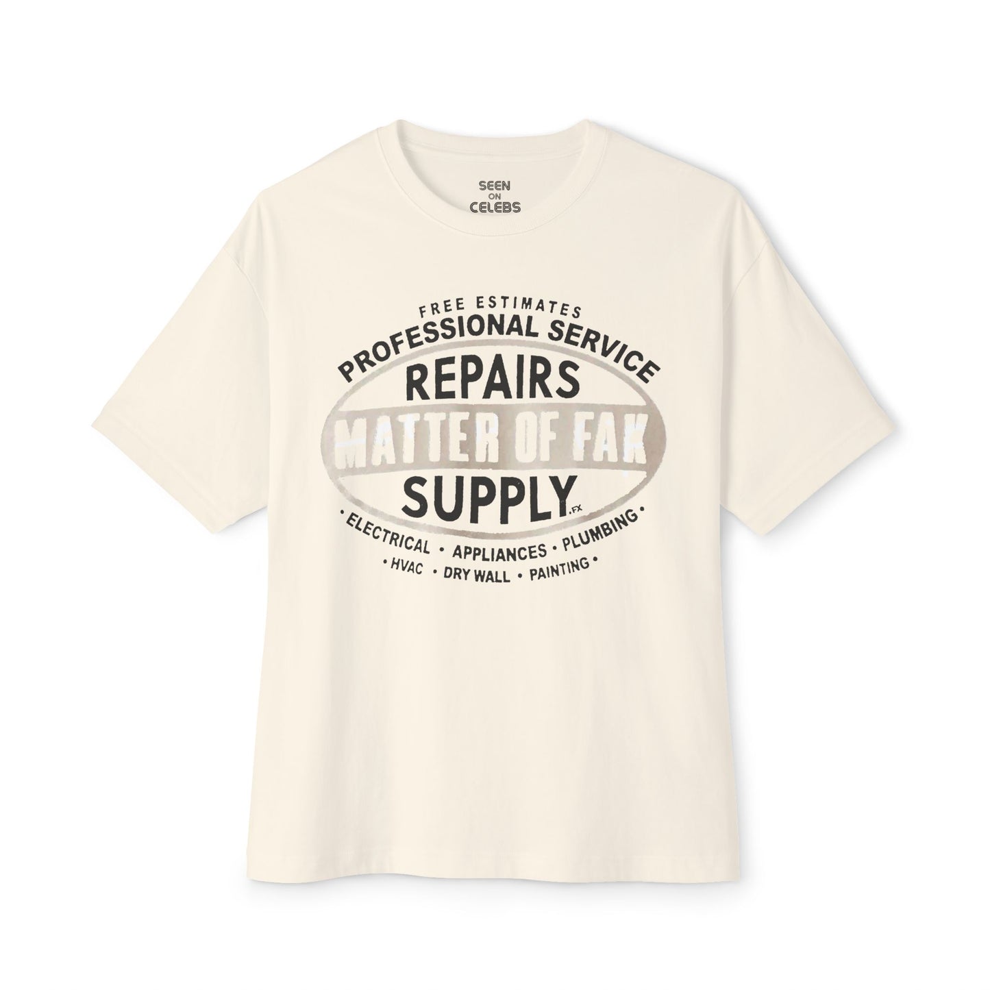 The Bear TV Show | Matter Of Fak Supply Professional Service Estimates Work T-shirt | TV/Movie 2024 Viral Tee | 2 Colors - Unisex - seen on celebs