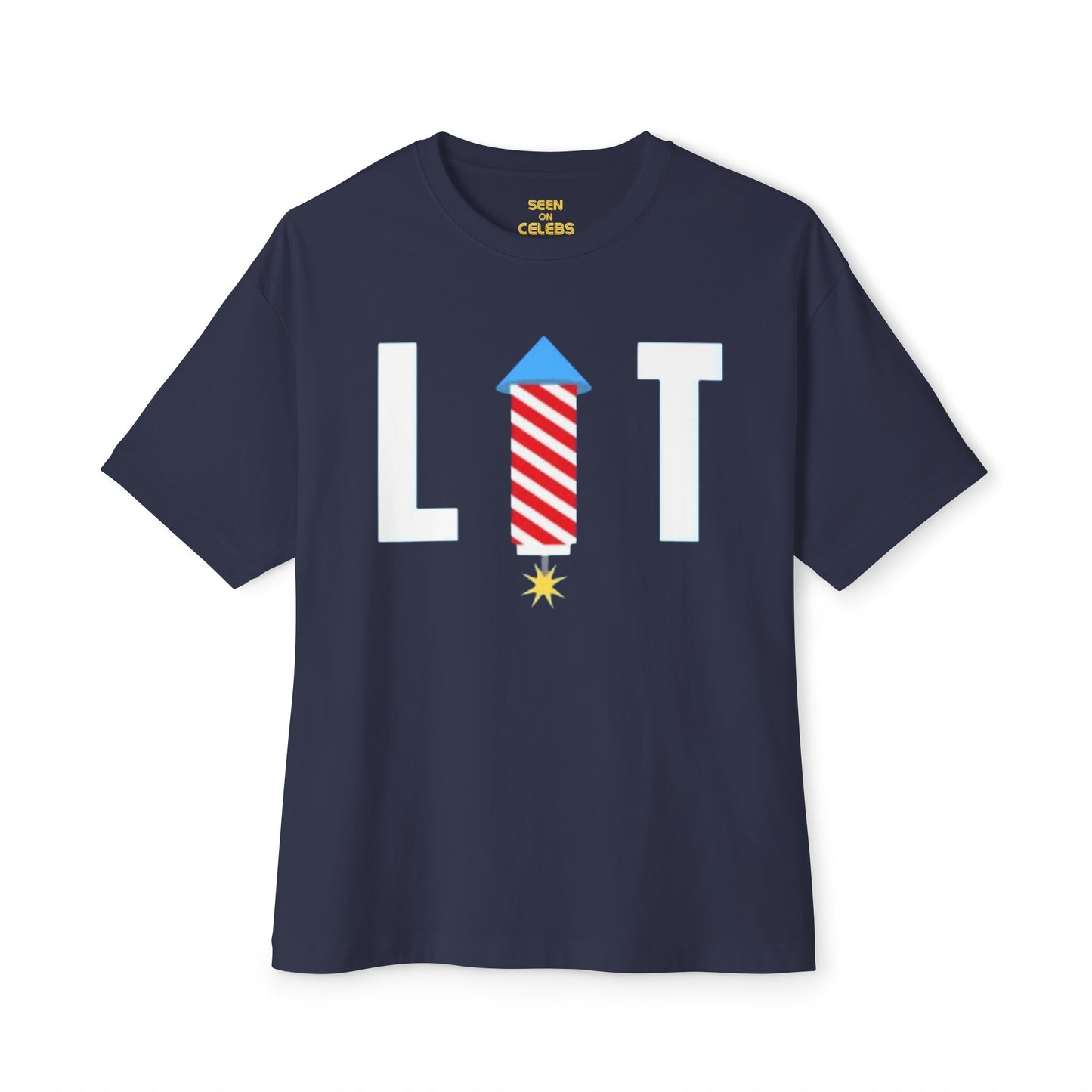 It's Lit, I'm Lit Fireworks T-Shirt l July 4th Independence Day Funny Viral Tee | 4 Colors - seen on celebs