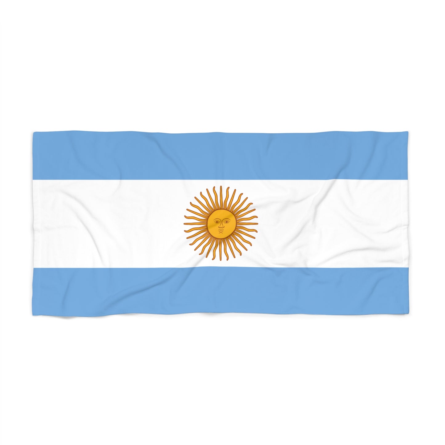 ARGENTINA Flag Beach Towel | Quality & Long Lasting - 2 Sizes | Argentinian Pride - seen on celebs