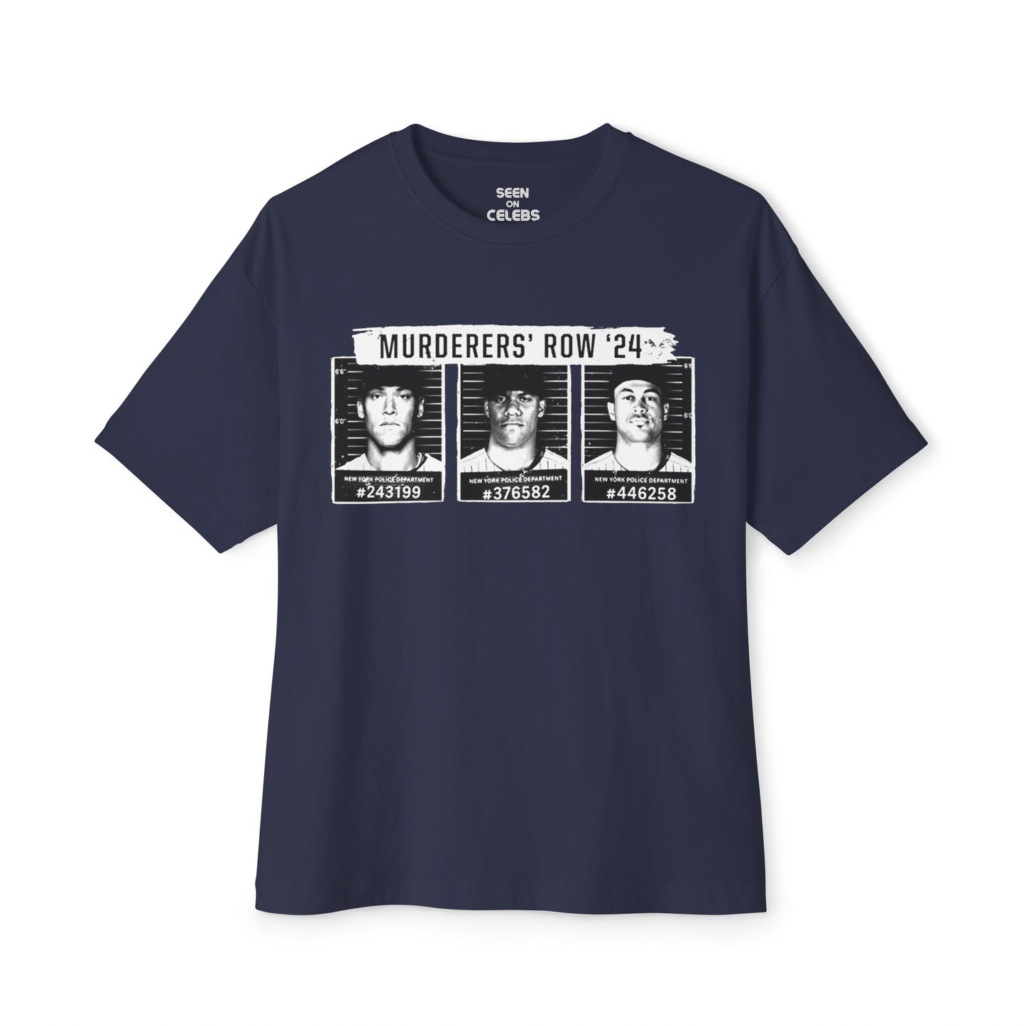New York Players Murderers Row T-shirt | Aaron Judge, Juan Soto, Giancarlo Stanton World Series - seen on celebs