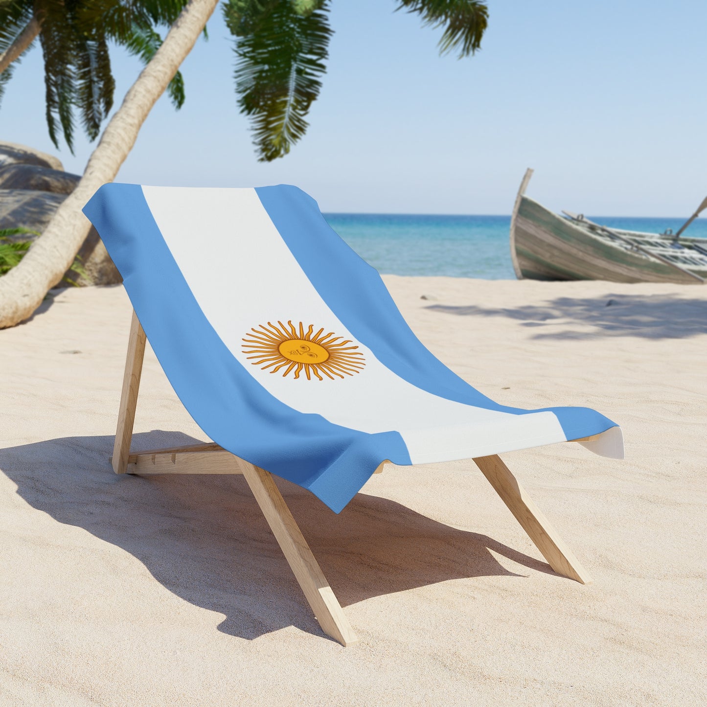 ARGENTINA Flag Beach Towel | Quality & Long Lasting - 2 Sizes | Argentinian Pride - seen on celebs