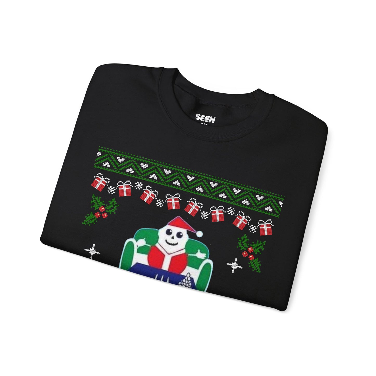 Banned Let It Snow Santa Mart Ugly Christmas Sweatshirt | Funny Viral Sweaters | 4 Colors - seen on celebs