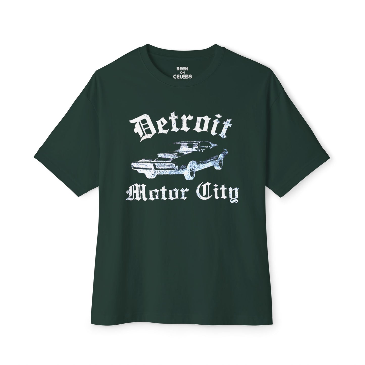 As Seen On Ben Affleck - Detroit Motor City Car T-shirt | 3 Colors - Unisex - seen on celebs