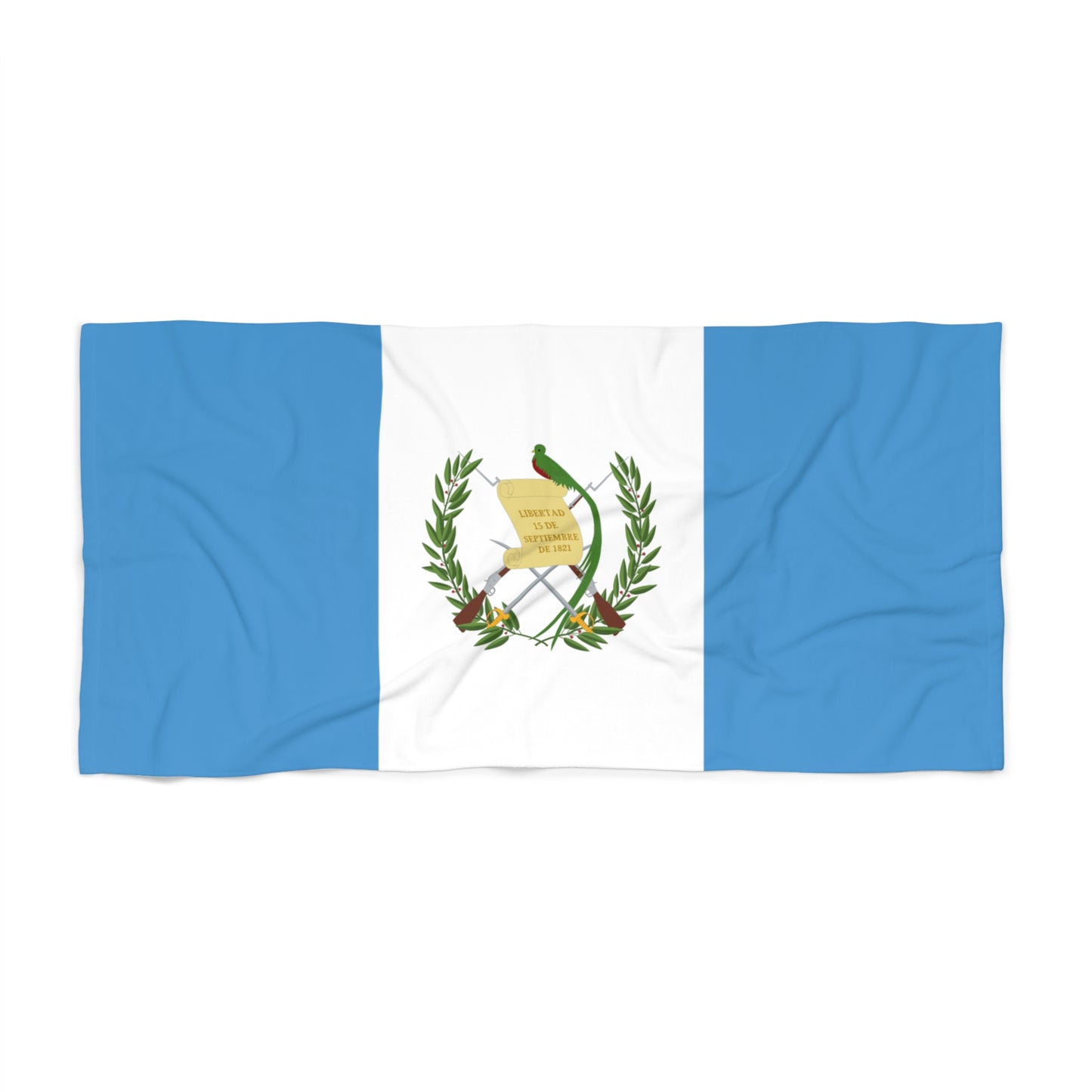 Guatemala Flag Beach Towel | Quality & Long Lasting - 2 Sizes | Guatemalan Pride - seen on celebs