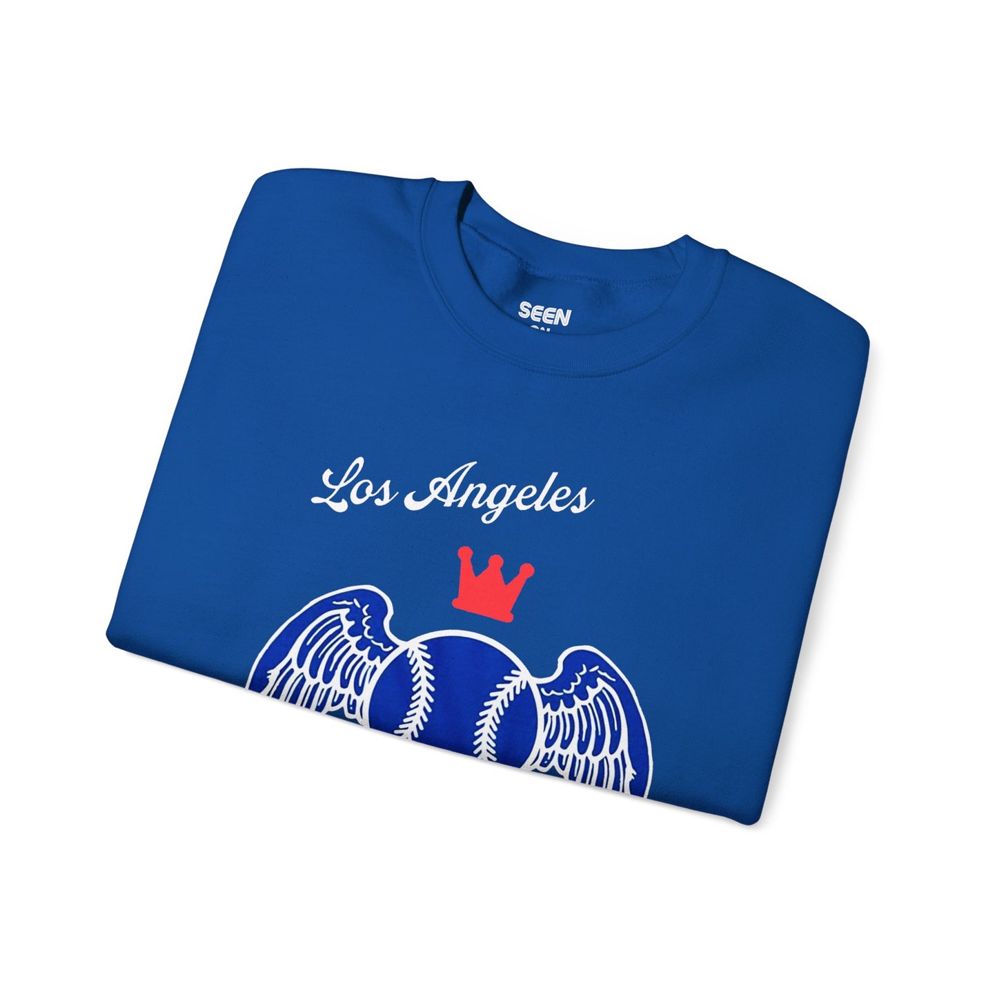 Los Angeles Baseball, Home of Champions Crewneck Sweatshirt | World Series 2024 LA Blue LAD - seen on celebs