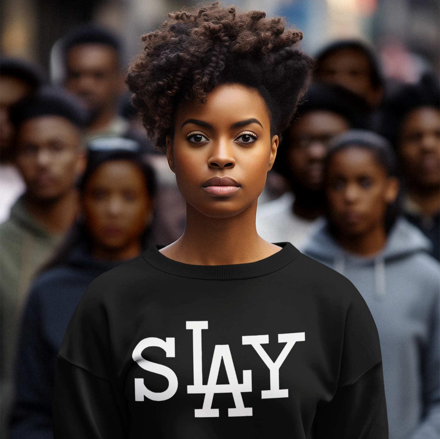 Slay Los Angeles Baseball Champions Comfy Crewneck Sweatshirt | World Series Dodger Edition 2024 LA Blue | 4 Colors - seen on celebs