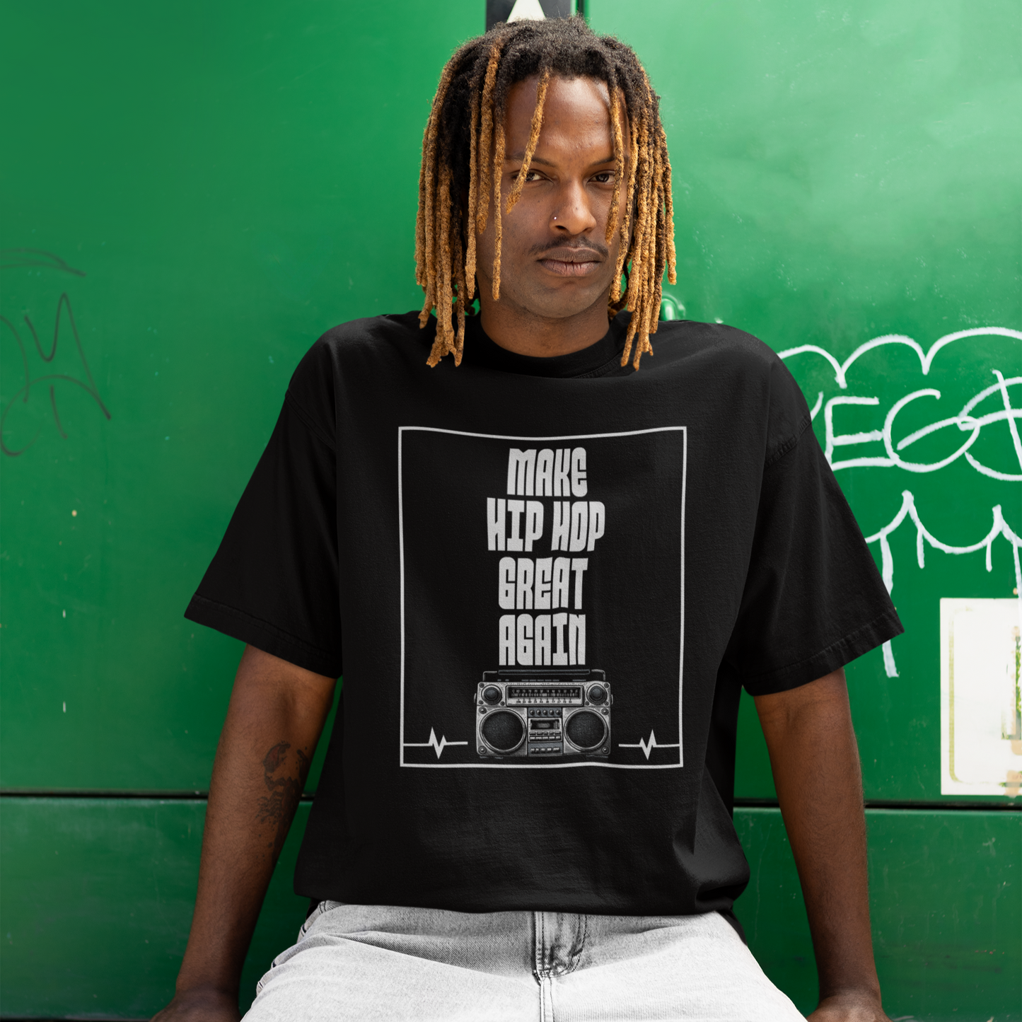 Make Hip Hop Great Again Old School Hip Hop T-shirt | Funny Rap Culture Tees | 2 Colors - seen on celebs