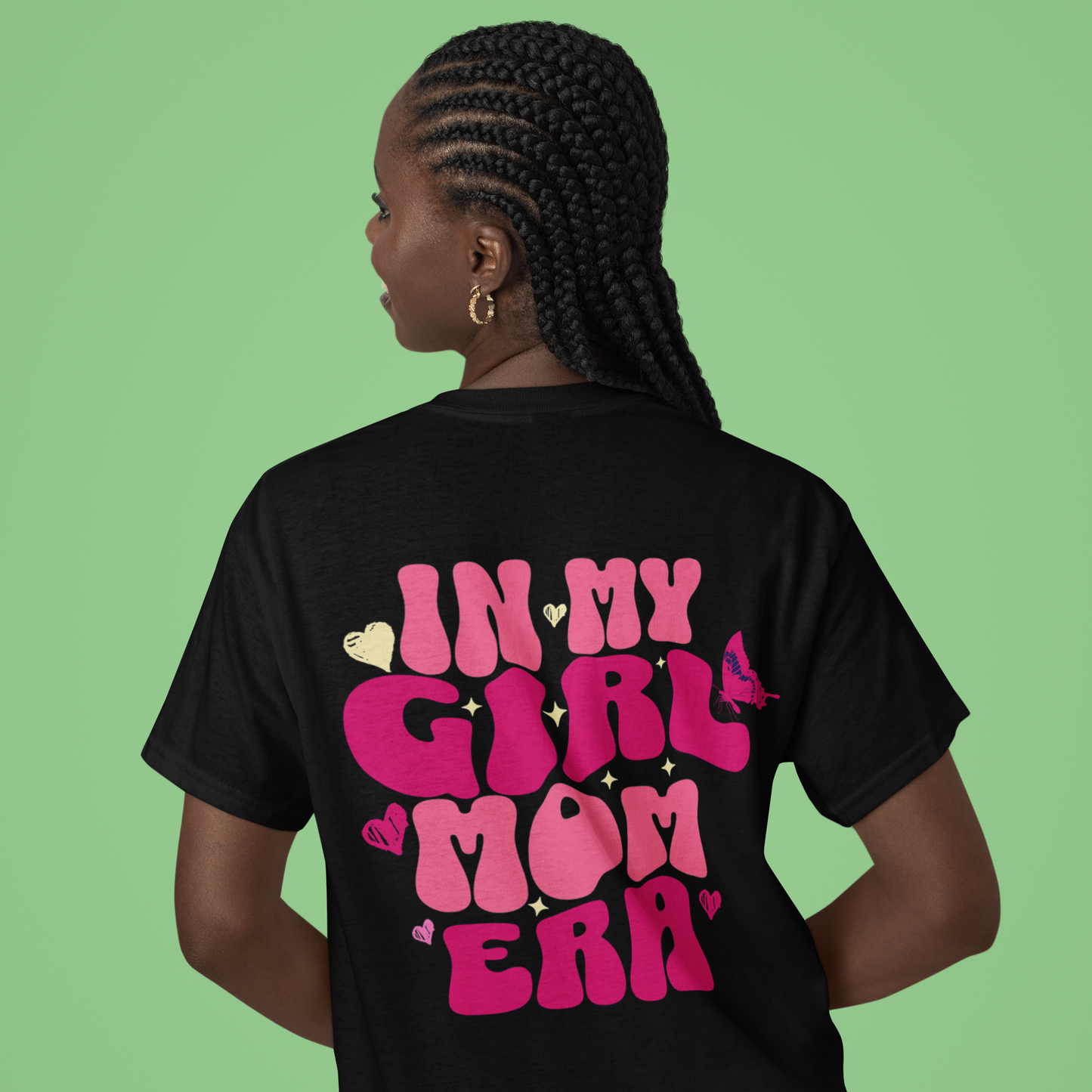 In My Girl Mom Era T-shirt | Mom Life, Mama Gifts Top | 3 Colors - seen on celebs