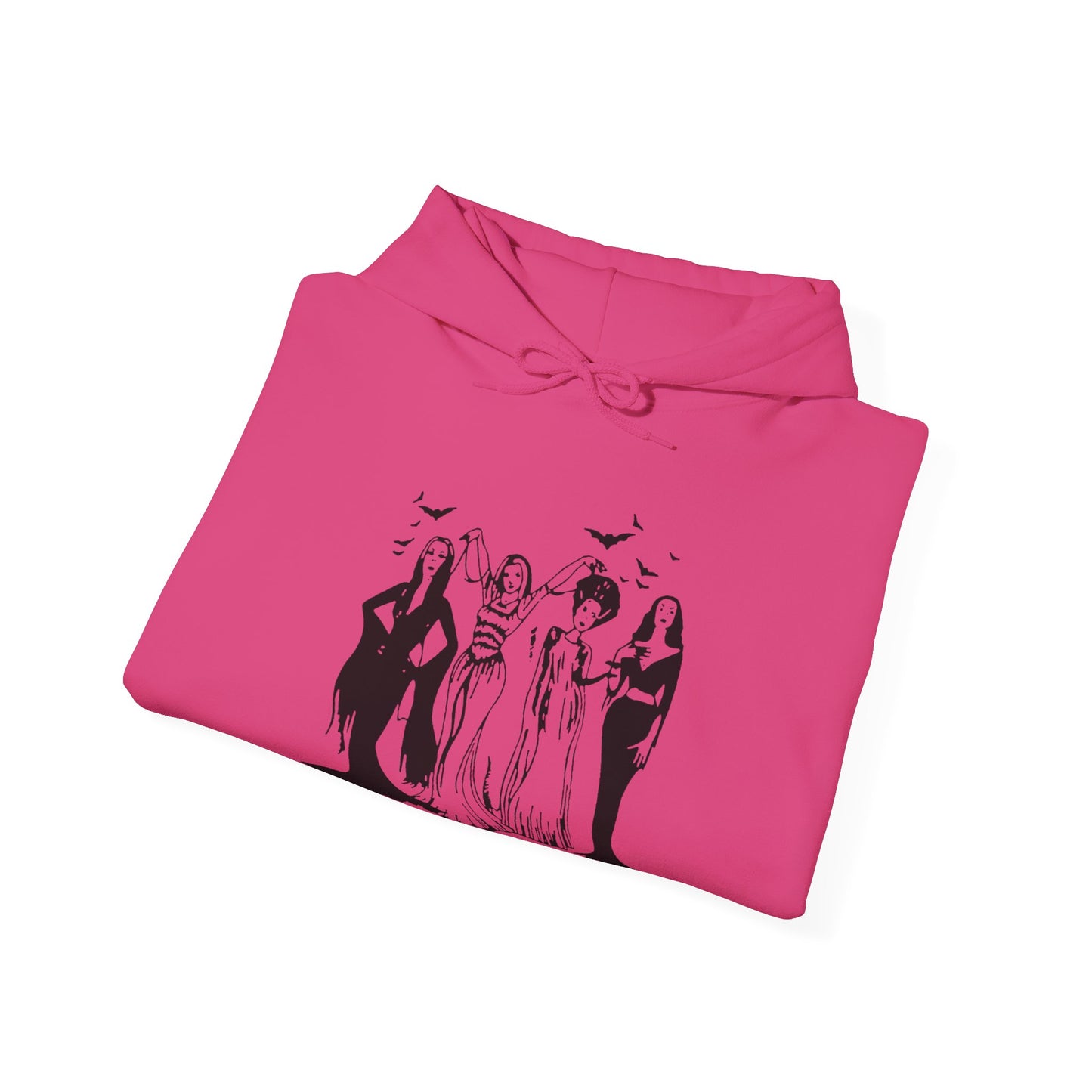 You Can't Sit With Us Witch Lady Friends Sanderson Sisters Hoodie | Halloween Related, Boo Scary Vibes | 4 Colors - Unisex - seen on celebs