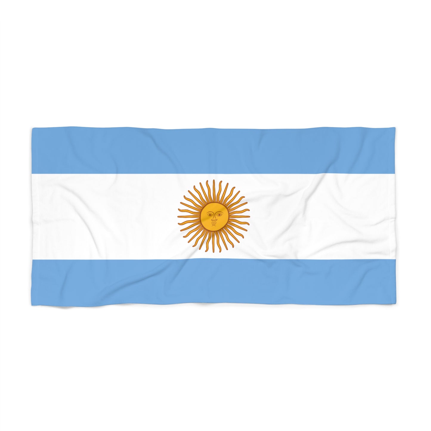 ARGENTINA Flag Beach Towel | Quality & Long Lasting - 2 Sizes | Argentinian Pride - seen on celebs