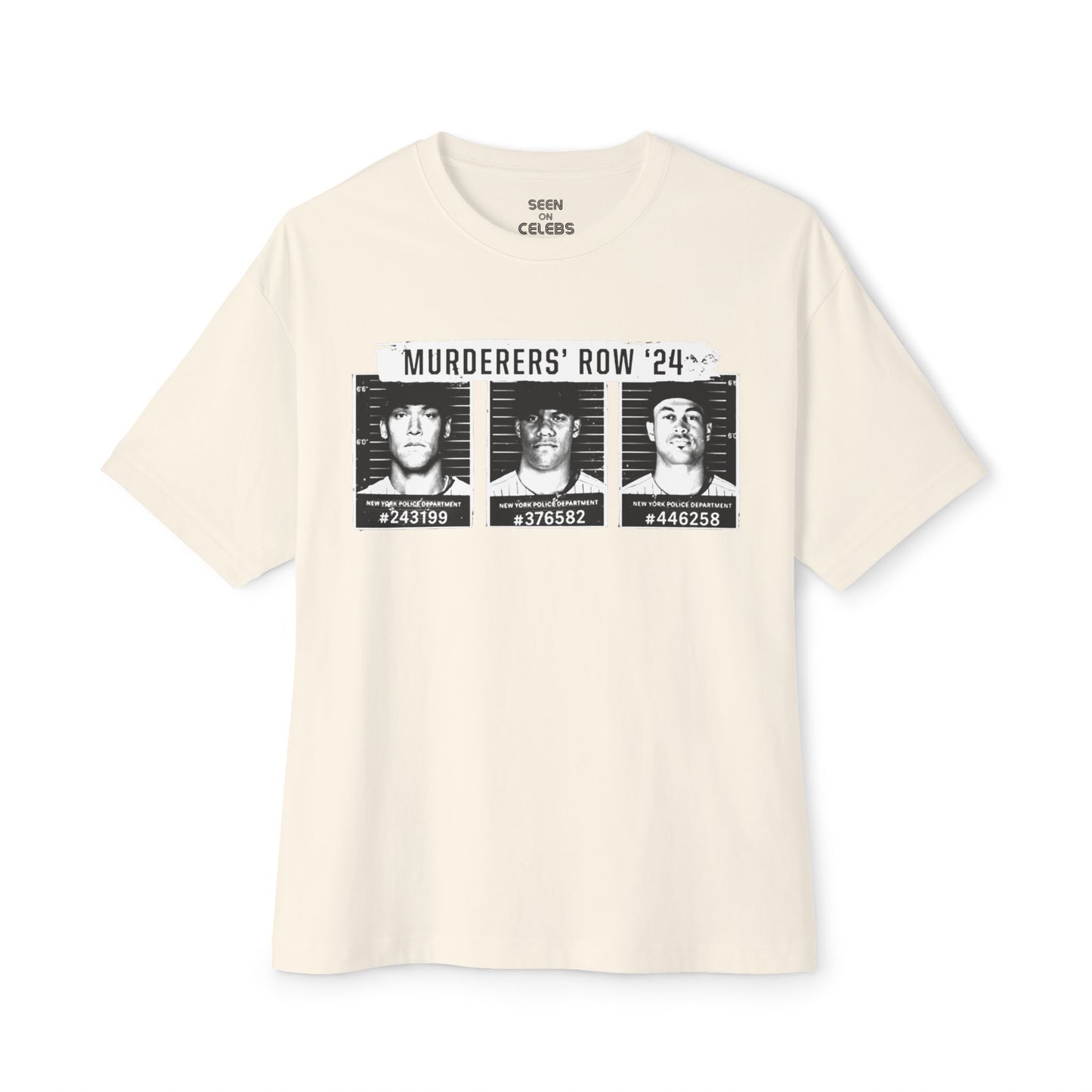 New York Players Murderers Row T-shirt | Aaron Judge, Juan Soto, Giancarlo Stanton World Series - seen on celebs
