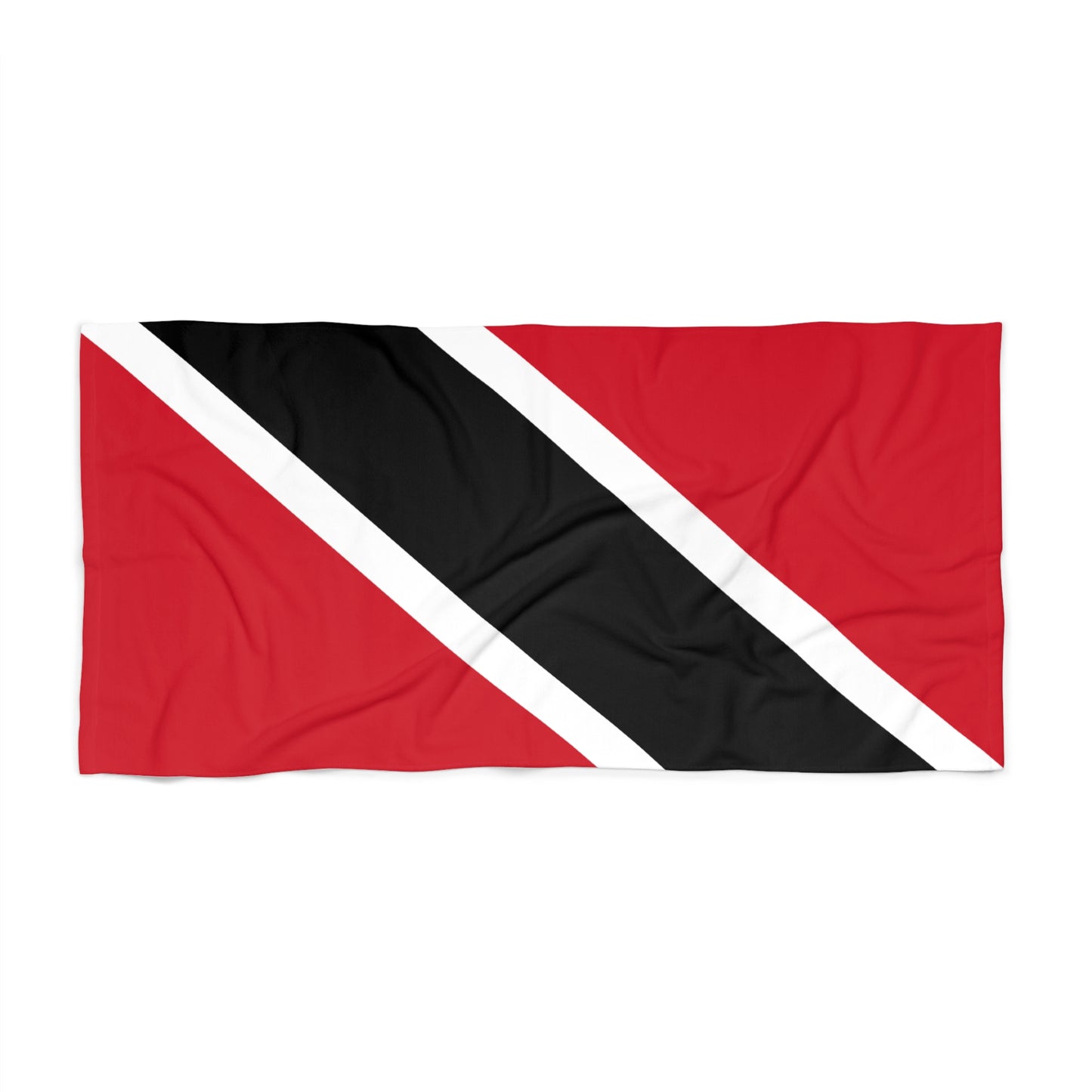 Trinidad & Tobago Flag Beach Towel | Quality & Long Lasting - 2 Sizes | Trinidadian Pride - seen on celebs