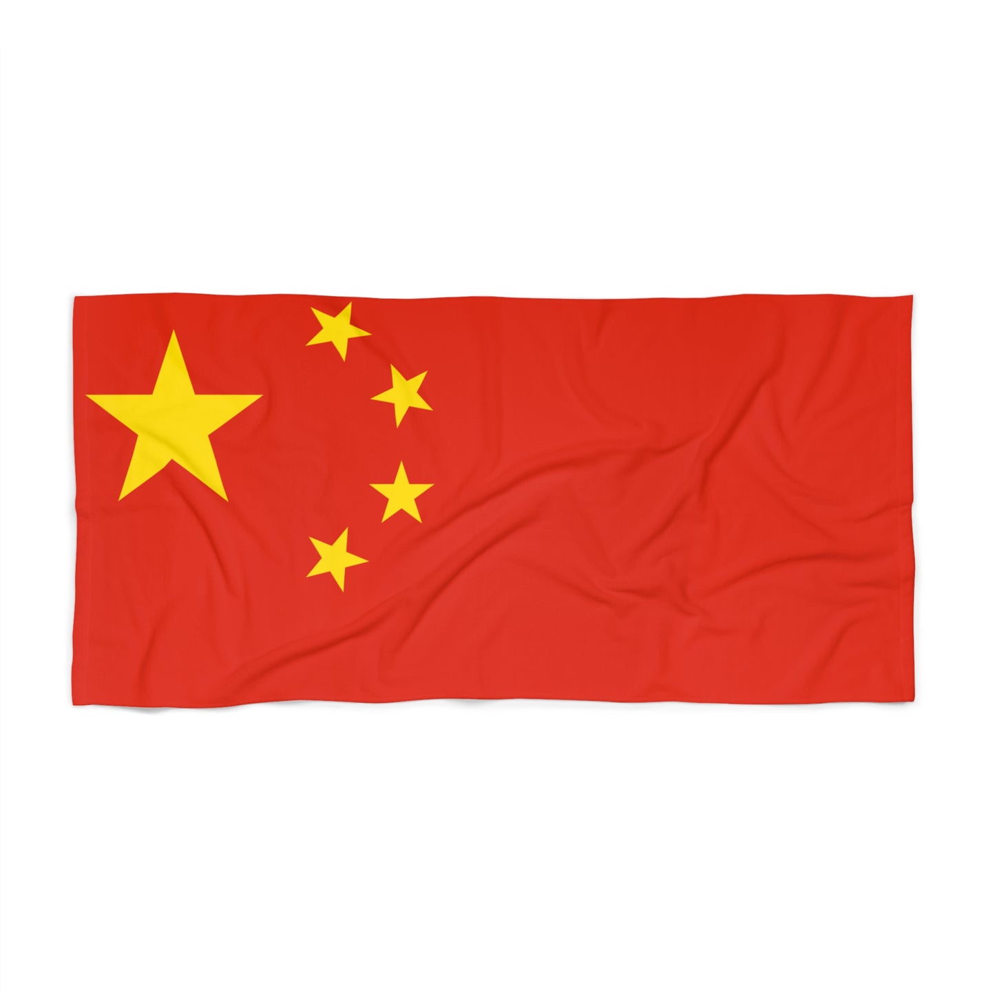 CHINA Flag Beach Towel | Quality & Long Lasting - 2 Sizes - seen on celebs