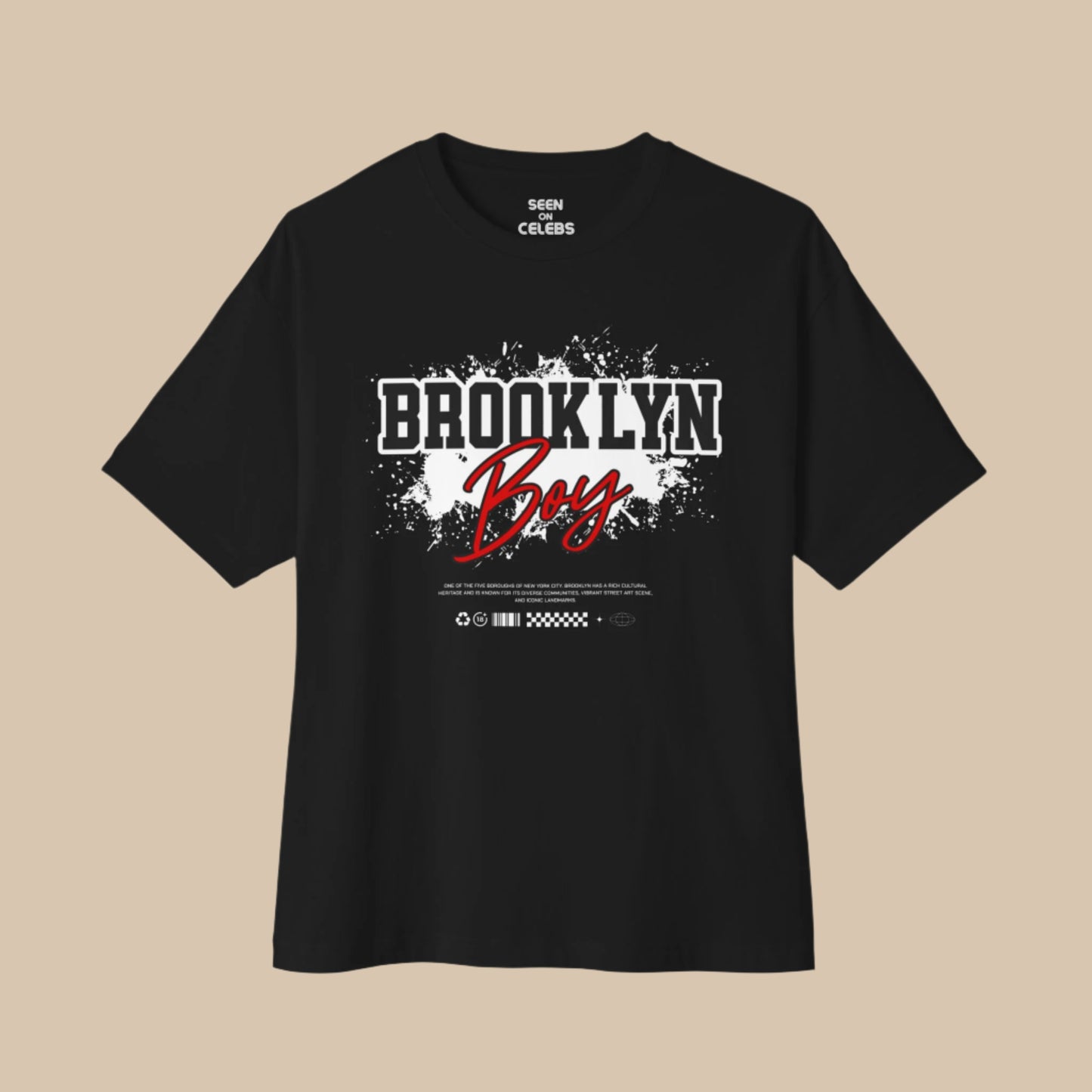 Brooklyn Boy New York City T-shirt | NYC Boroughs Hip Hop Rap Culture Tees | 2 Colors - seen on celebs