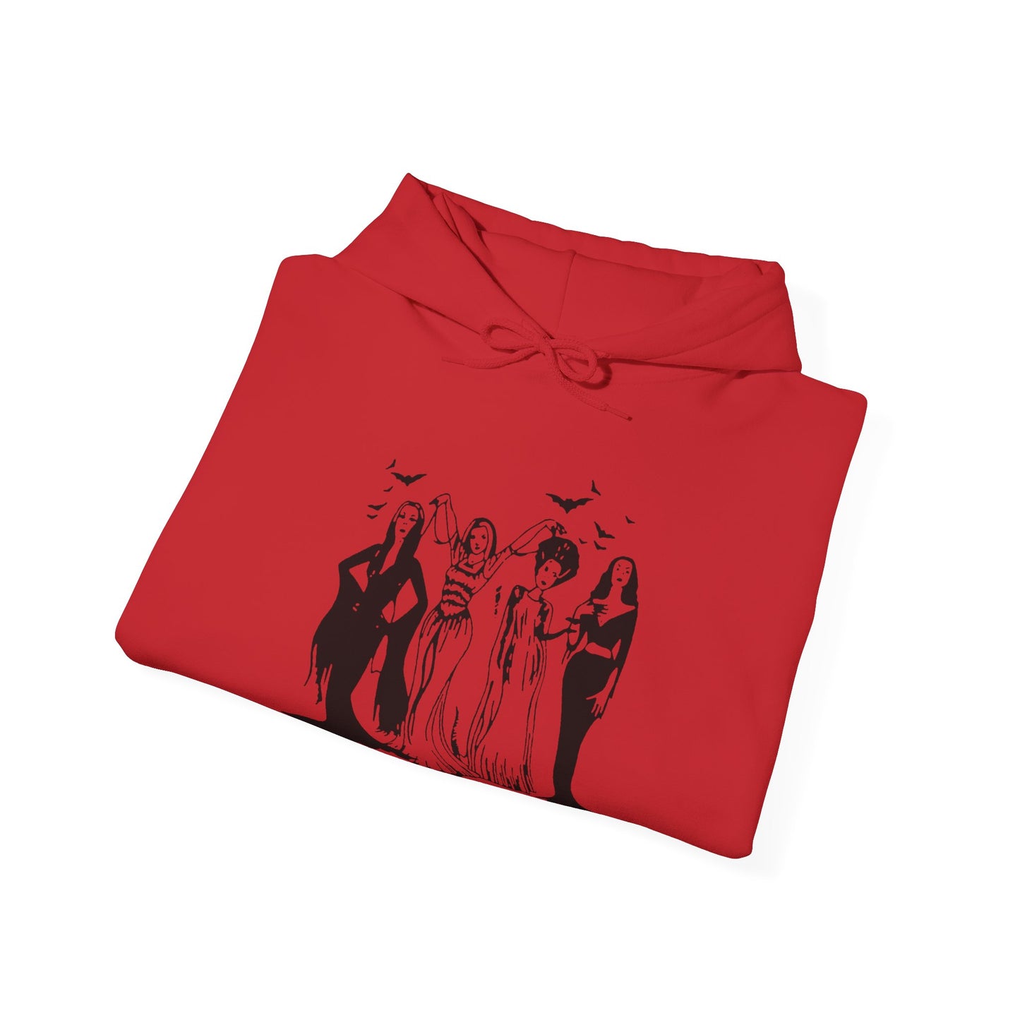 You Can't Sit With Us Witch Lady Friends Sanderson Sisters Hoodie | Halloween Related, Boo Scary Vibes | 4 Colors - Unisex - seen on celebs