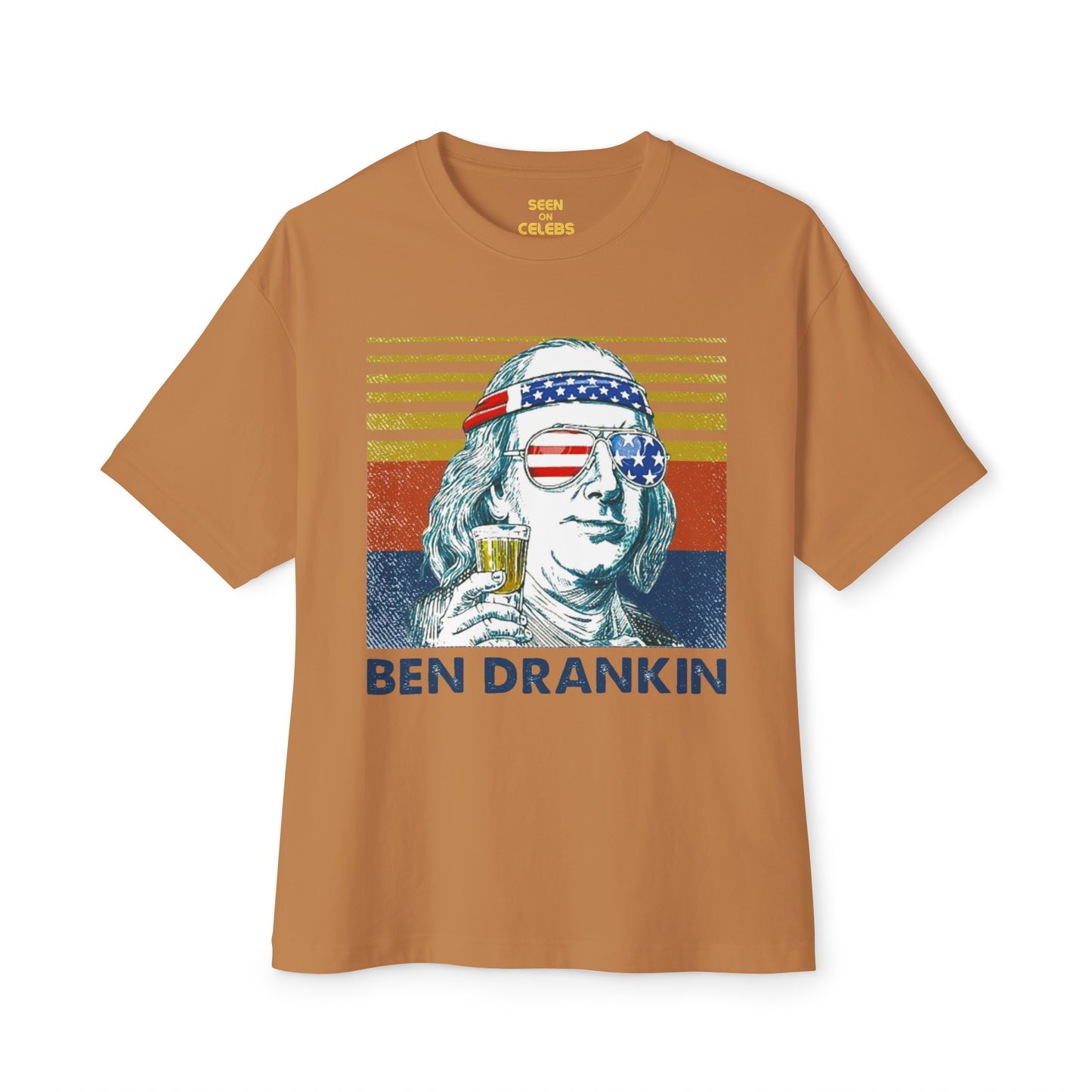 Ben Drankin Ben Franklin 4th Of July T-Shirt l July 4th Independence Day Funny Viral Tee | 3 Colors - Unisex - seen on celebs