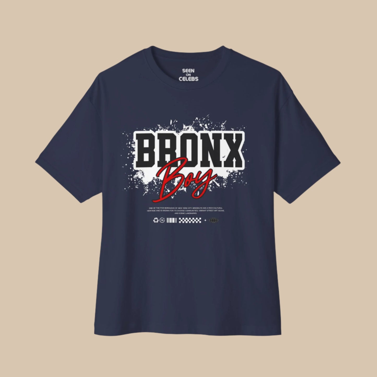 Bronx Boy New York City T-shirt | NYC Boroughs Hip Hop Rap Culture Tees | 3 Colors - seen on celebs