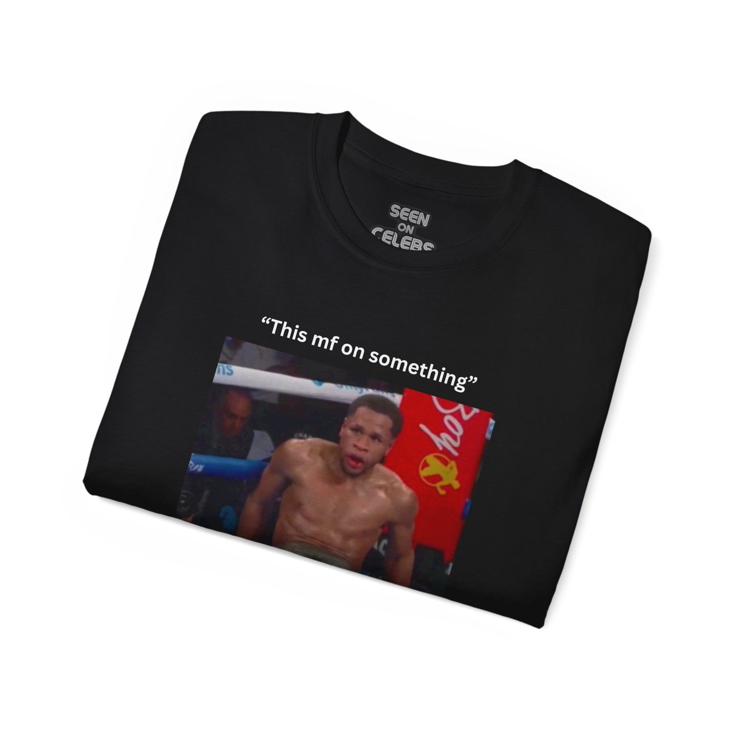 Devin Haney "This mf on something" T-shirt | 4 Colors - seen on celebs