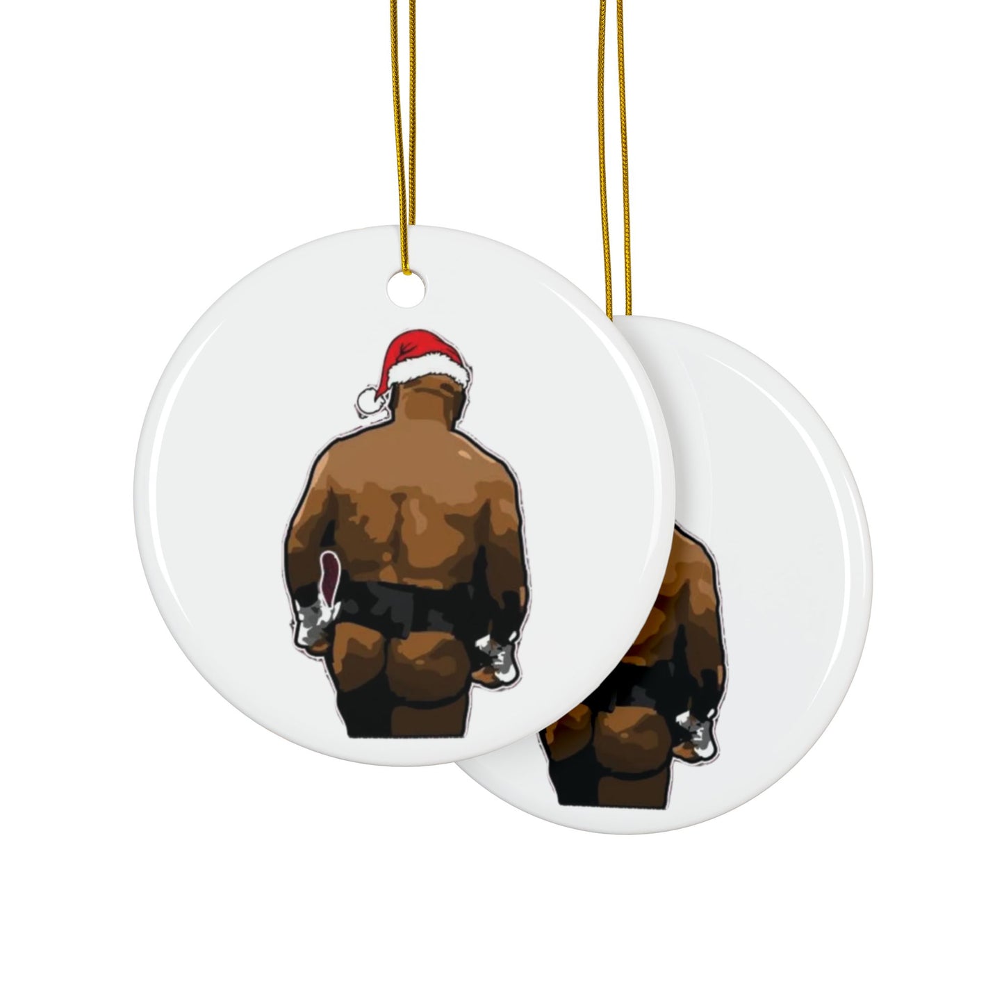 Tyson Ceramic Christmas Tree Ornaments | Mike Paul Boxing (1pc or 5pcs) - seen on celebs