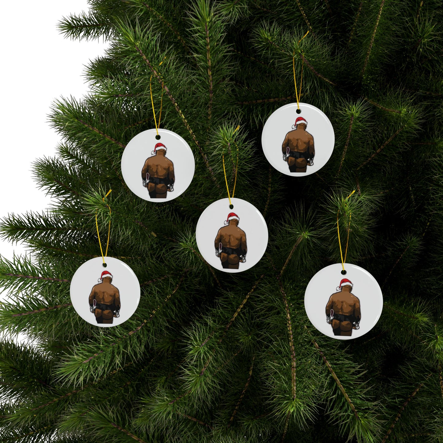 Tyson Ceramic Christmas Tree Ornaments | Mike Paul Boxing (1pc or 5pcs) - seen on celebs