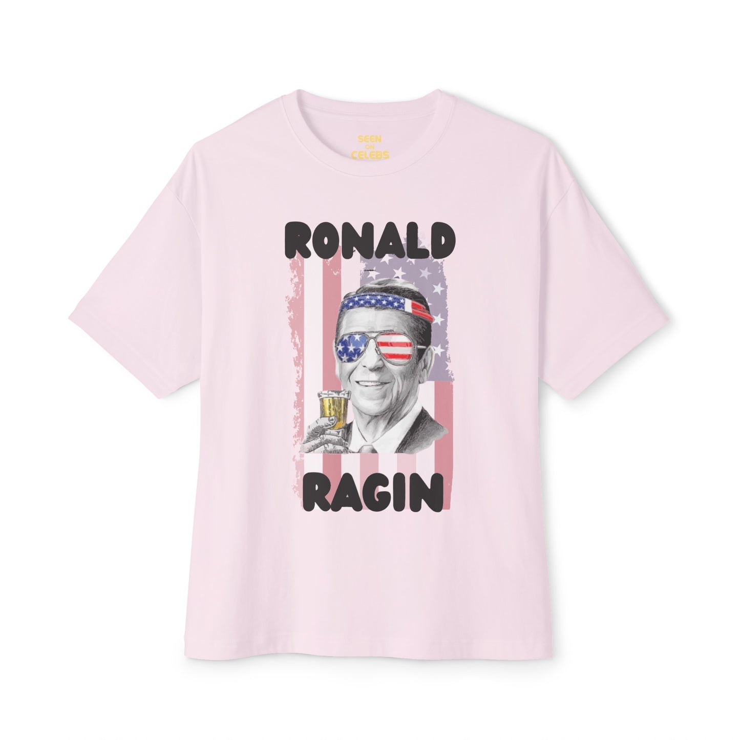 Ronald Ragin Reagan 4th of July T-Shirt l July 4th Independence Day Funny Viral Tee | 3 Colors - Unisex - seen on celebs