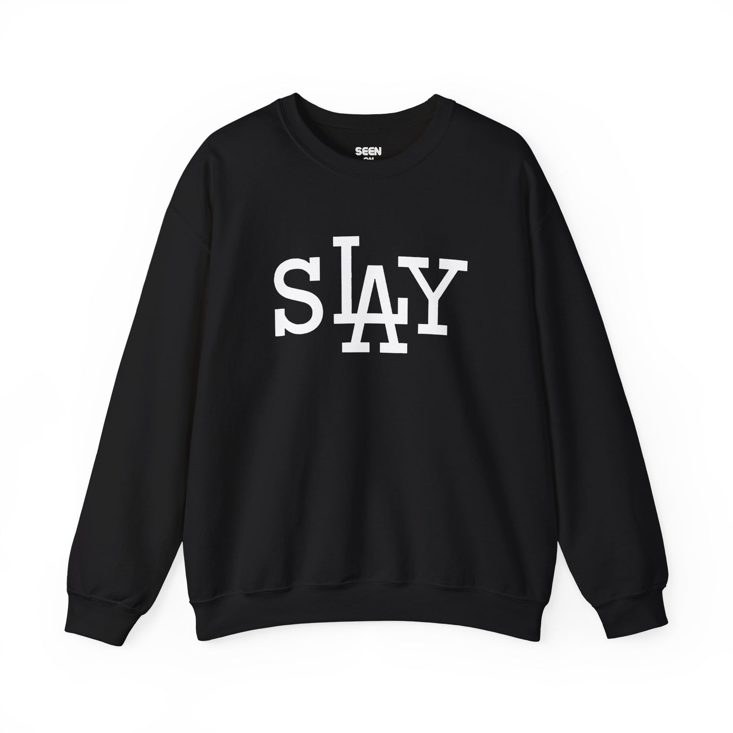 Slay Los Angeles Baseball Champions Comfy Crewneck Sweatshirt | World Series Dodger Edition 2024 LA Blue | 4 Colors - seen on celebs