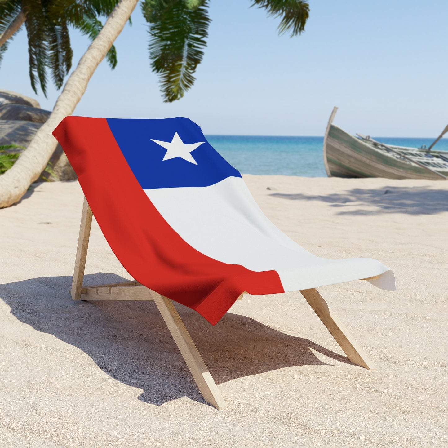 CHILE Flag Beach Towel | Quality & Long Lasting - Larger or Smaller | Chilean Pride - seen on celebs