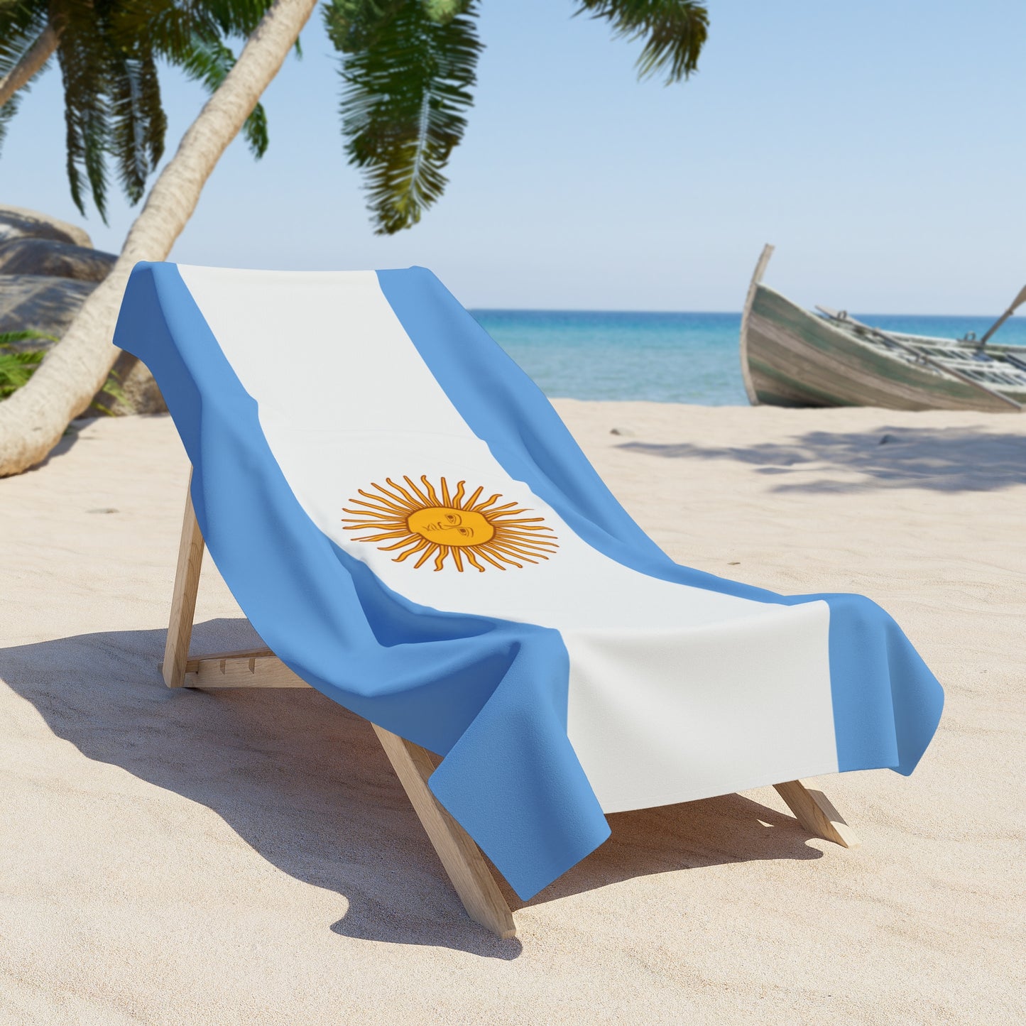 ARGENTINA Flag Beach Towel | Quality & Long Lasting - 2 Sizes | Argentinian Pride - seen on celebs