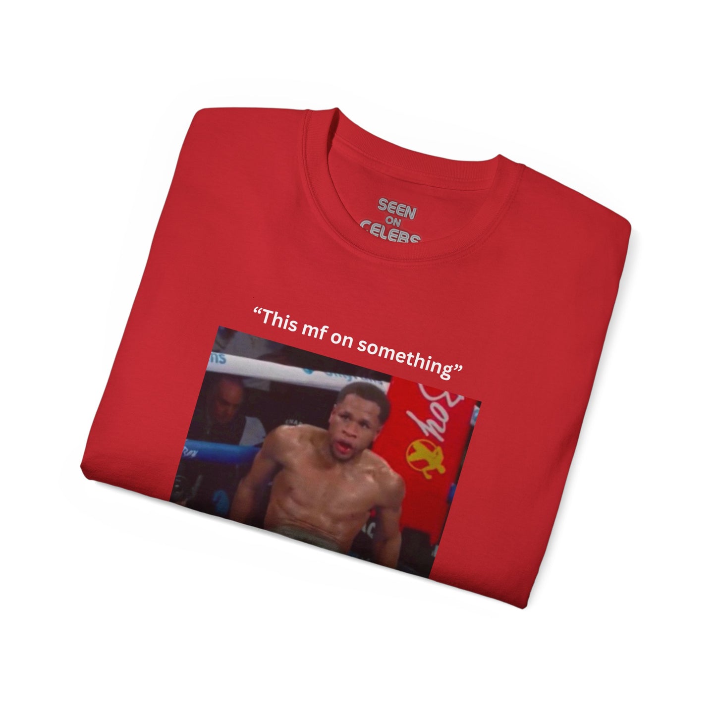 Devin Haney "This mf on something" T-shirt | 4 Colors - seen on celebs