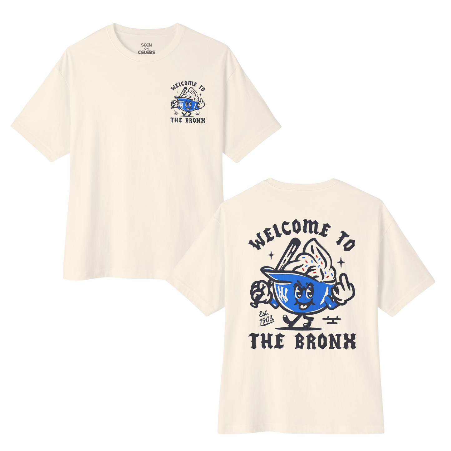 The Bronx, New York On Top World Series 2024 T-shirt | Welcome To NY, Yankee Judge, Soto, Stanton - seen on celebs