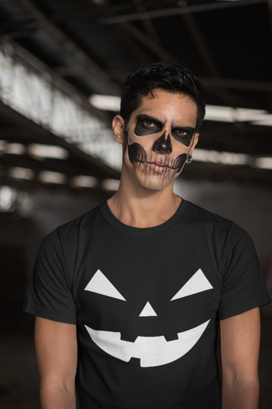 Pumpkin Face Carving T-shirt | Halloween Related, Boo Scary Vibes | 4 Colors - Unisex - seen on celebs