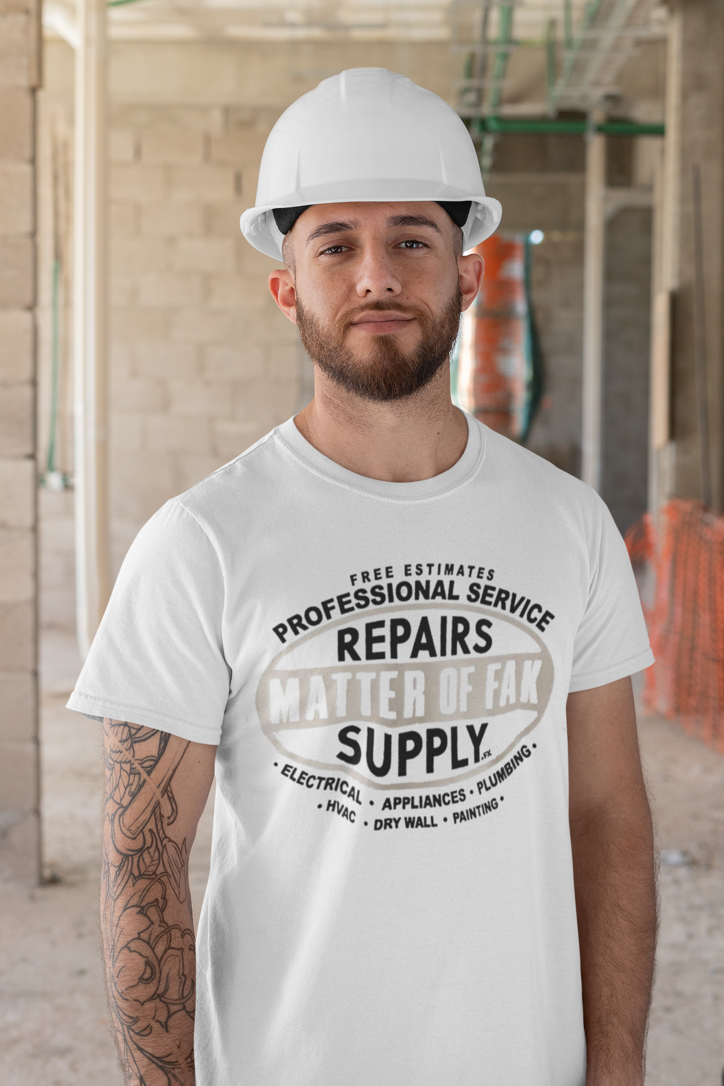 The Bear TV Show | Matter Of Fak Supply Professional Service Estimates Work T-shirt | TV/Movie 2024 Viral Tee | 2 Colors - Unisex - seen on celebs