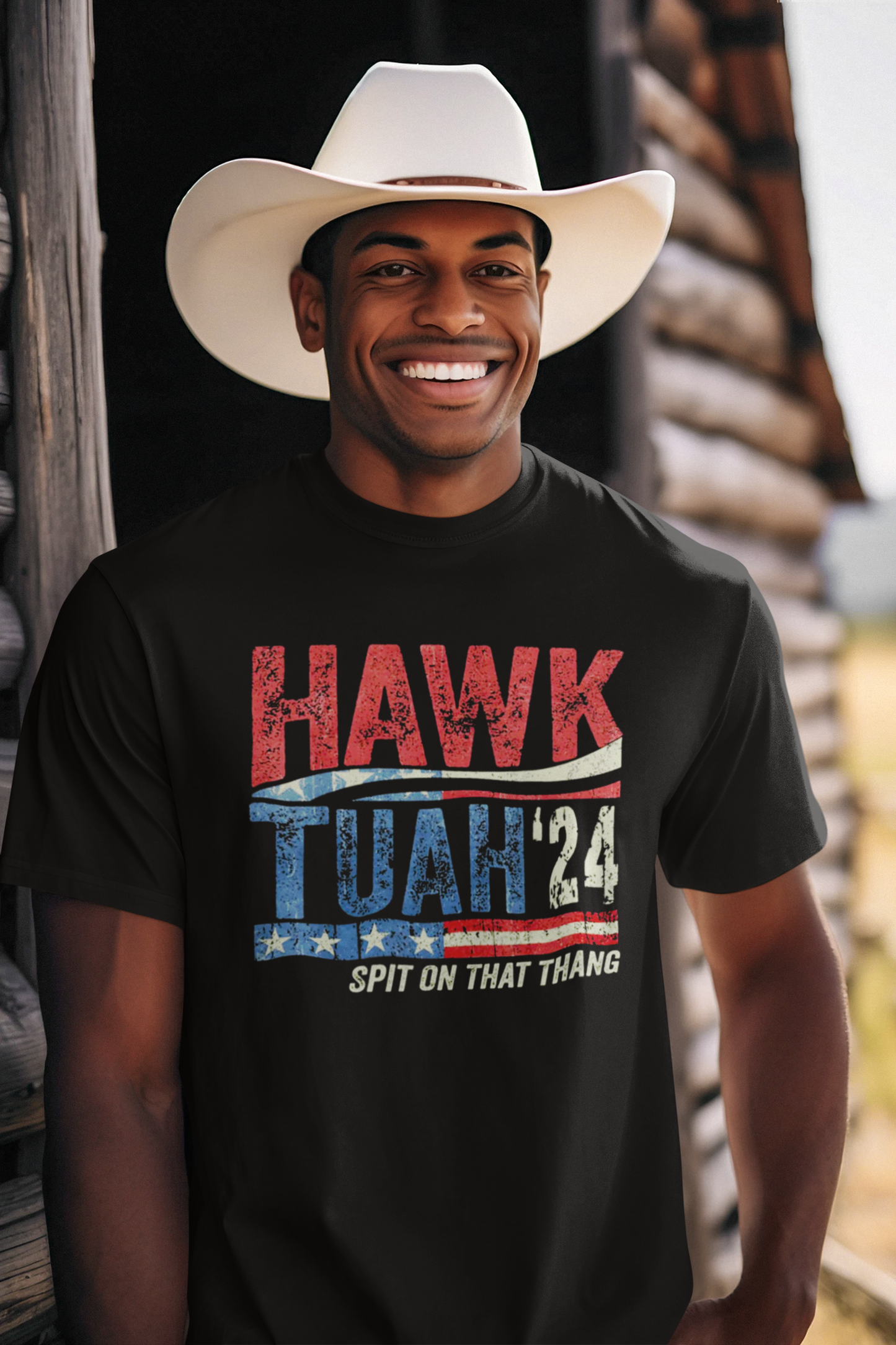Hawk Tuah '24 Spit On That Thang T-Shirt l Funny 2024 Viral Tee | 4 Colors - Unisex - seen on celebs