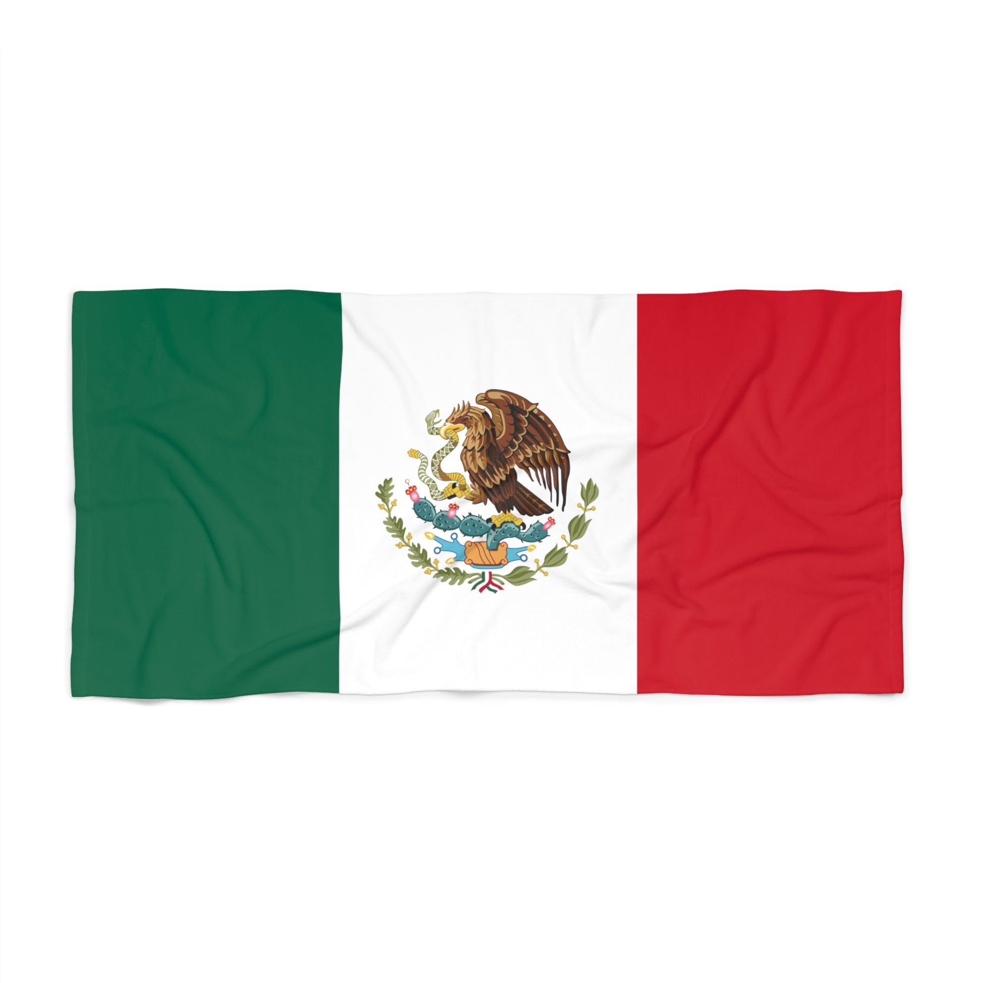 Mexico Flag Beach Towel | Quality & Long Lasting - 2 Sizes - seen on celebs