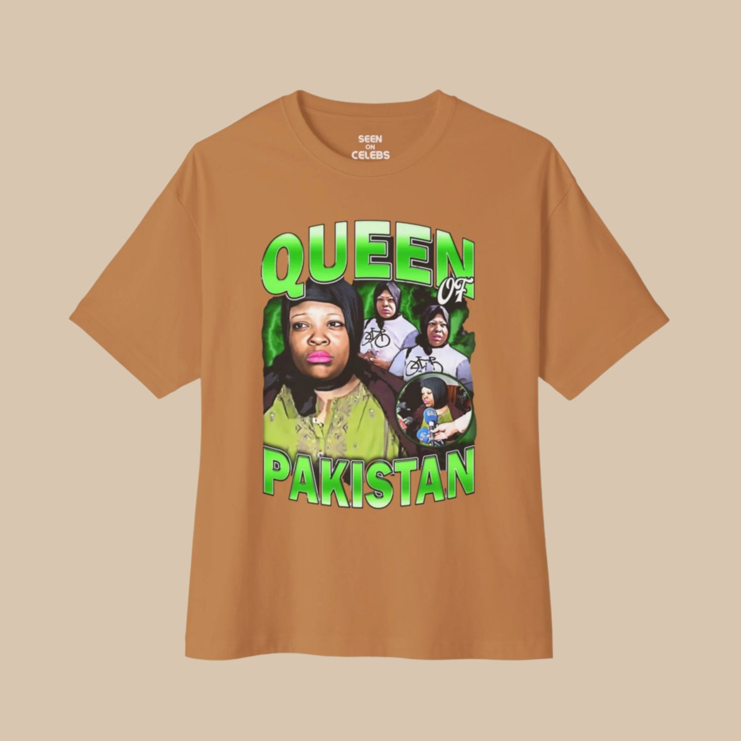 Queen of Pakistan New York Woman T-shirt | Onijah Viral Hip Hop Tees | 3 Colors