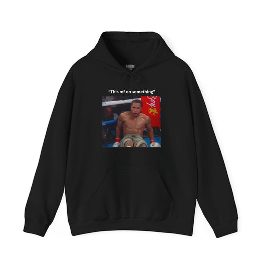Devin Haney "This mf on something" Hoodie | 4 Colors - seen on celebs