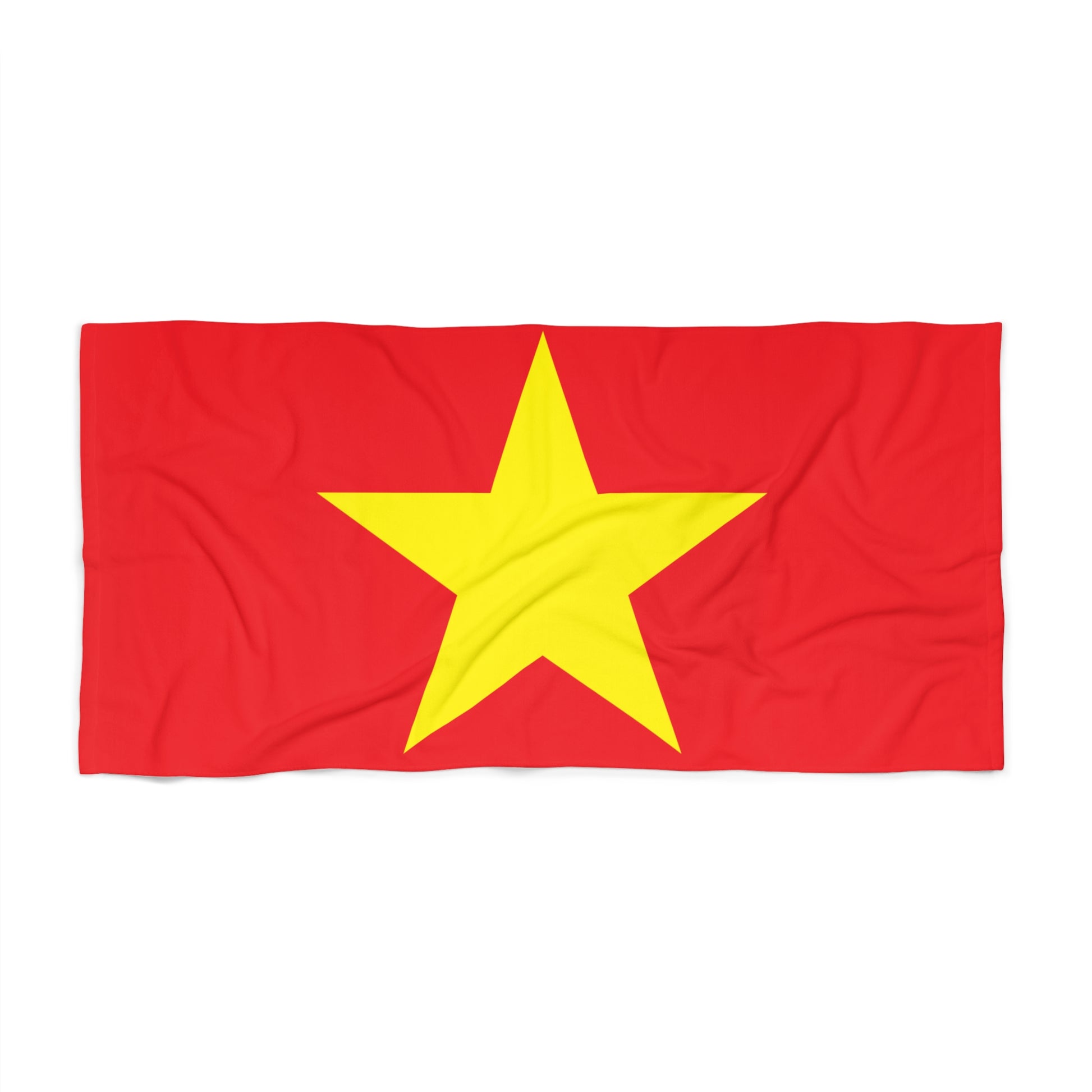 VIETNAM Flag Beach Towel | Quality & Long Lasting - 2 Sizes - seen on celebs