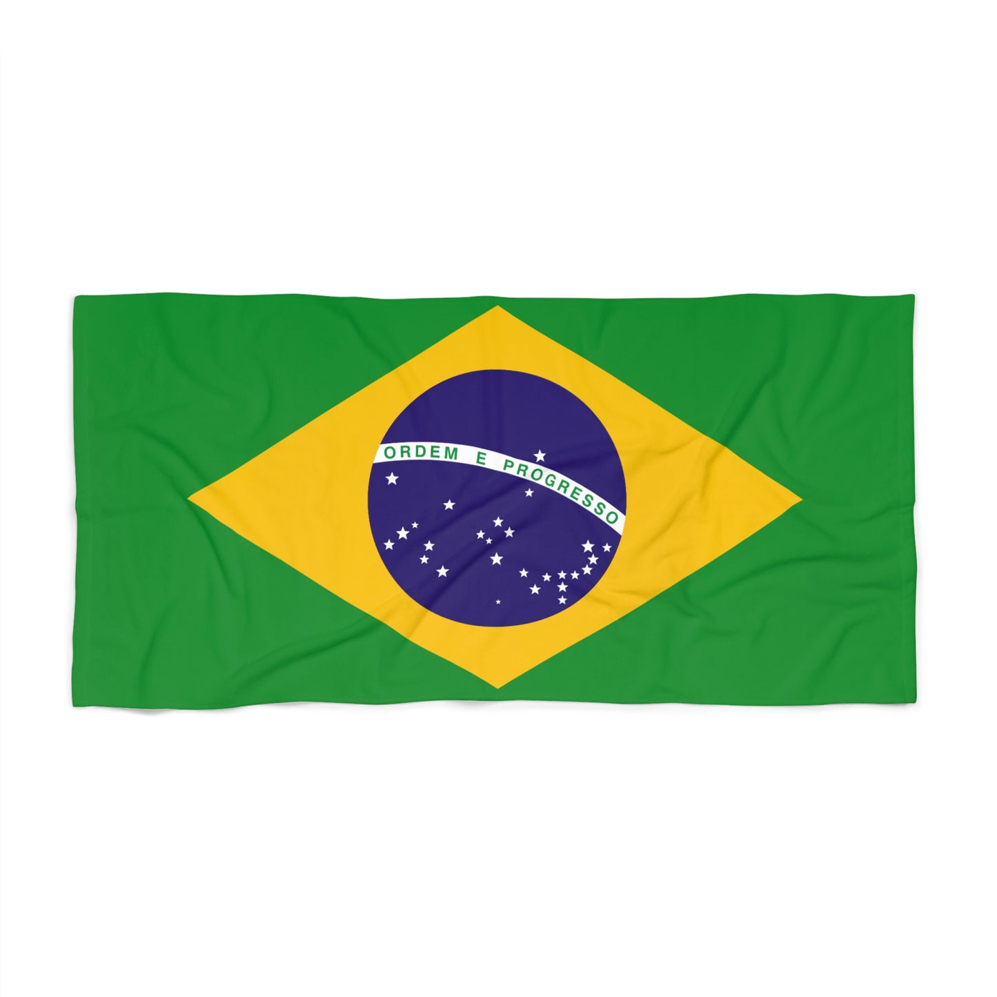 BRAZIL Flag Beach Towel | Quality & Long Lasting - 2 Sizes - seen on celebs