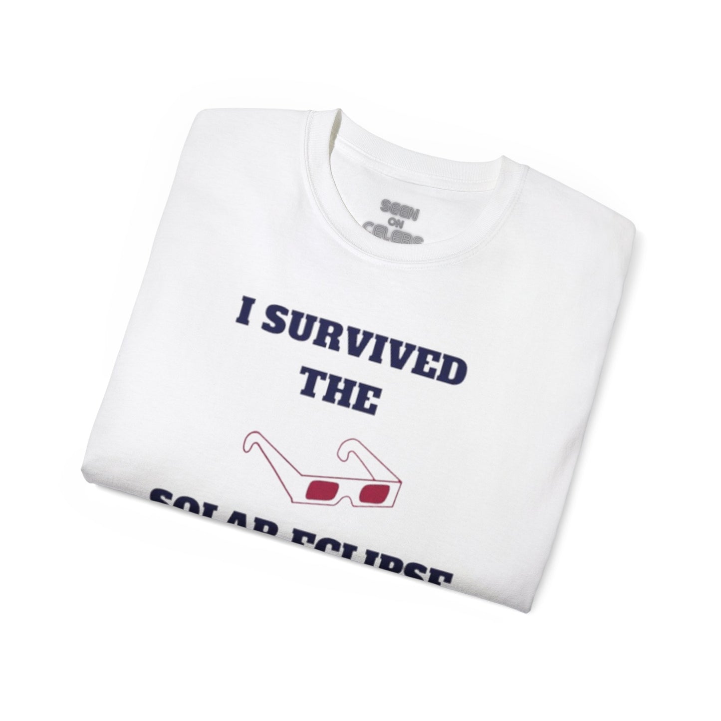 I SURVIVED THE SOLAR ECLIPSE 2024 T-shirt | 4 Colors | Heavy Cotton Quality - seen on celebs