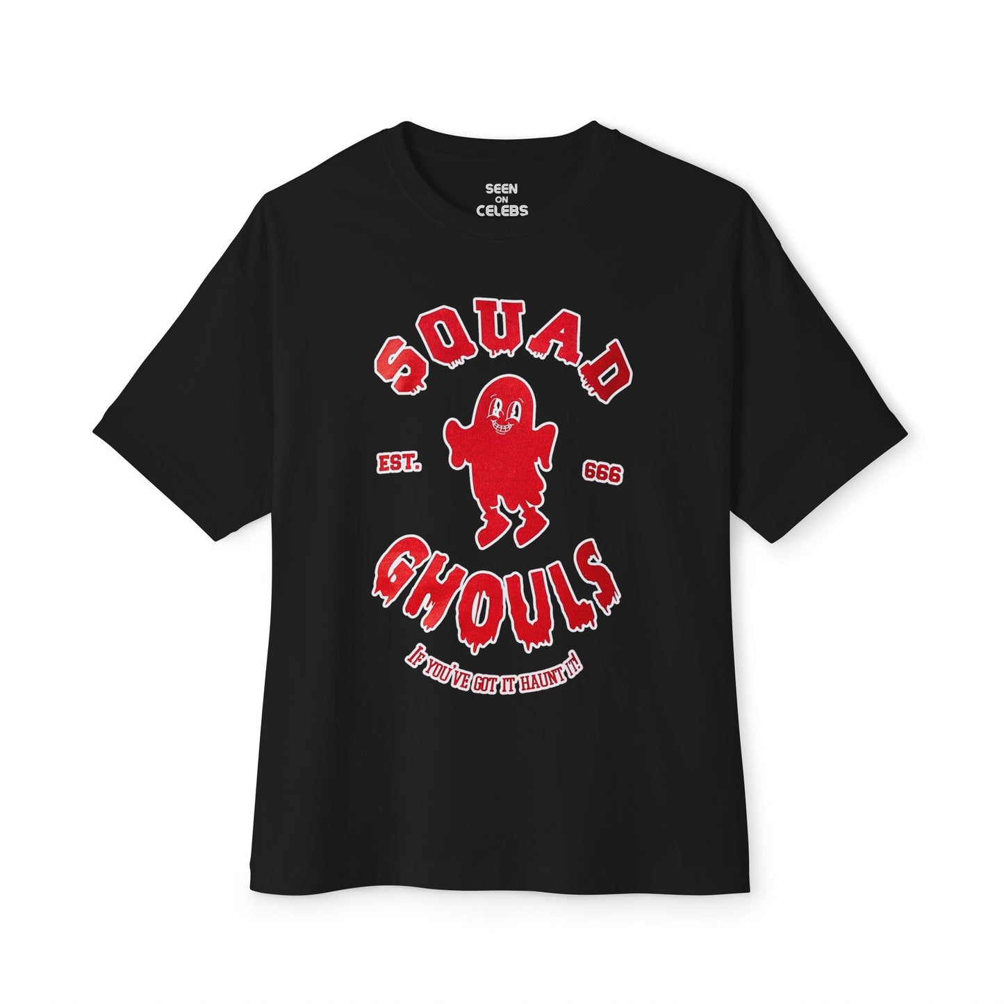 Squad Ghouls Est. 666 If You've Got it, Haunt It T-shirt | Halloween Related, Boo Scary Vibes | 3 Colors - Unisex