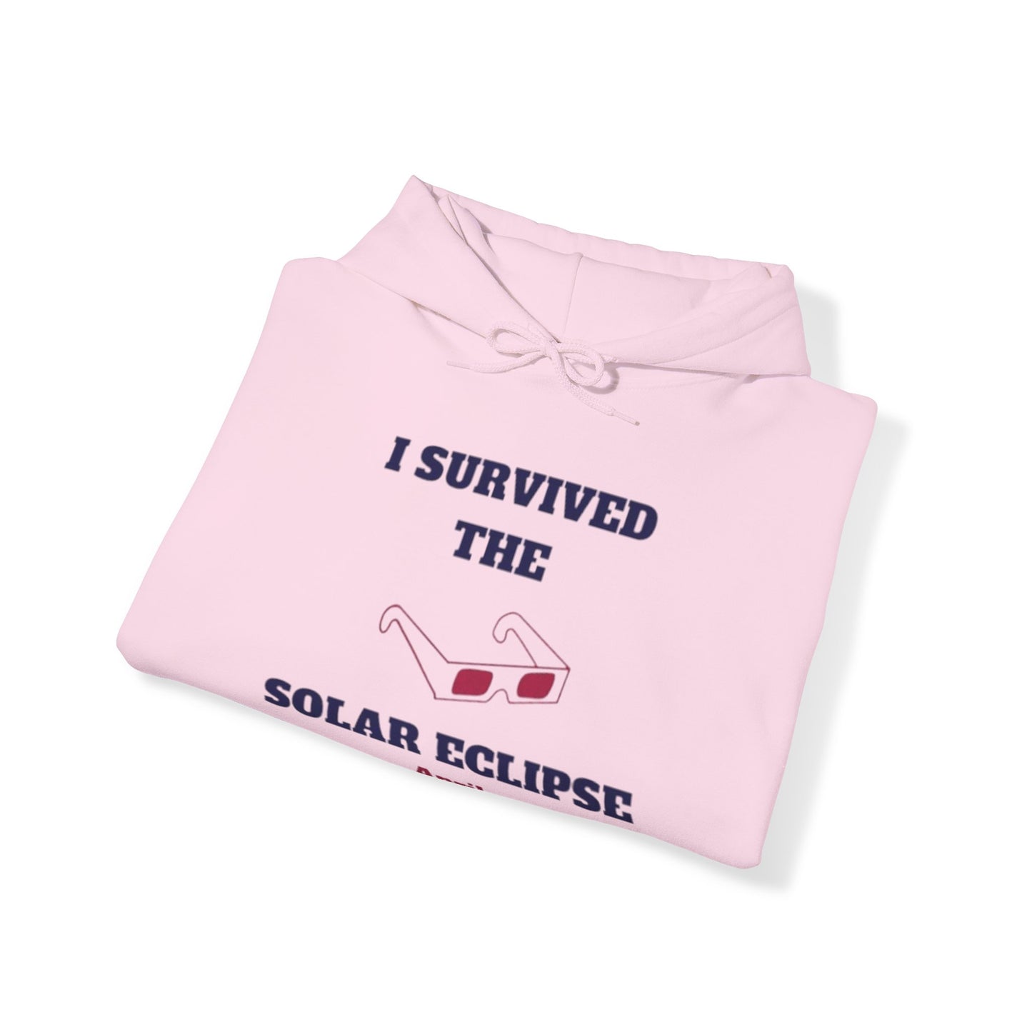 I SURVIVED THE SOLAR ECLIPSE 2024 HOODIE | 4 Colors | Heavy Cotton Quality - seen on celebs